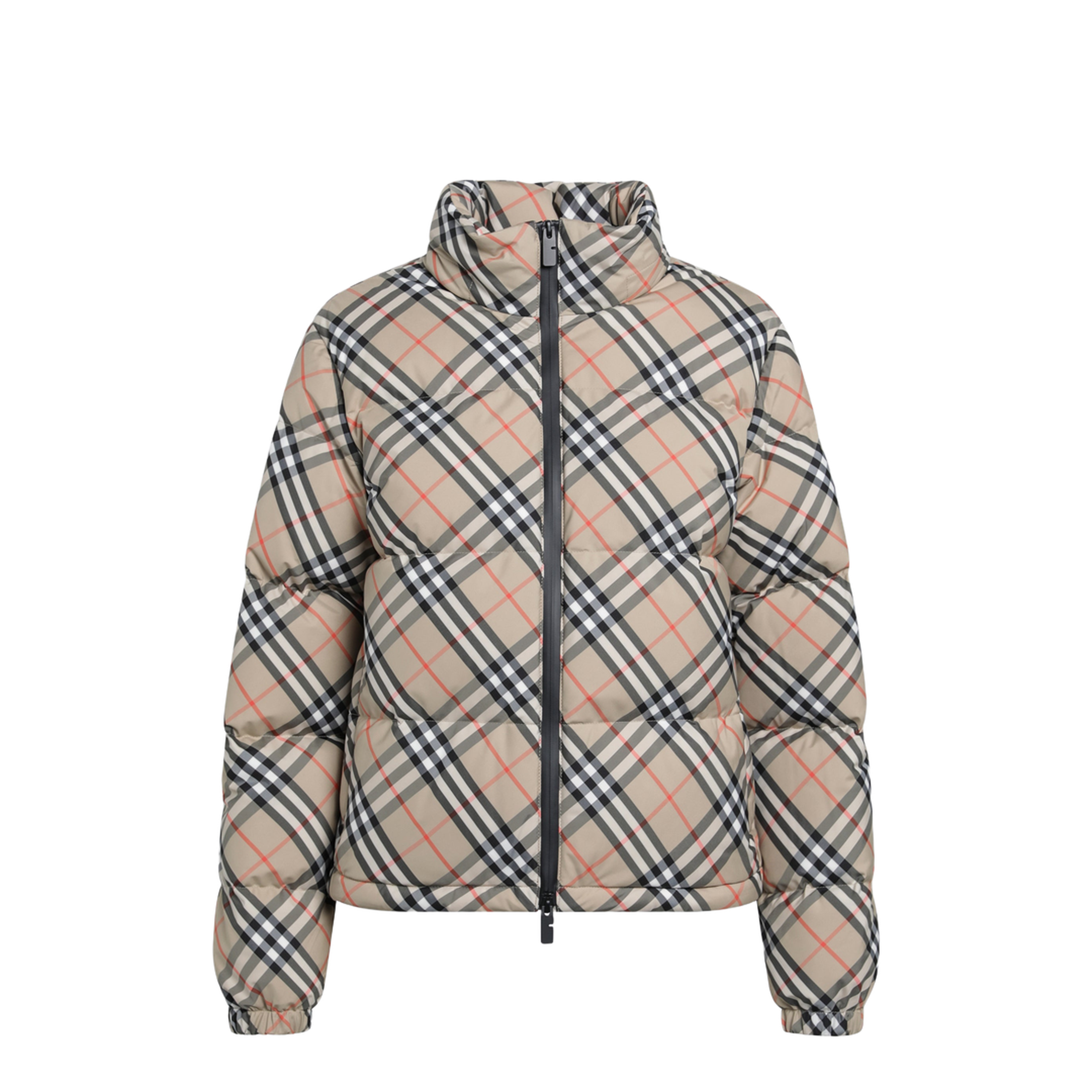 Sand Check Ambleside Down Jacket - Image 1