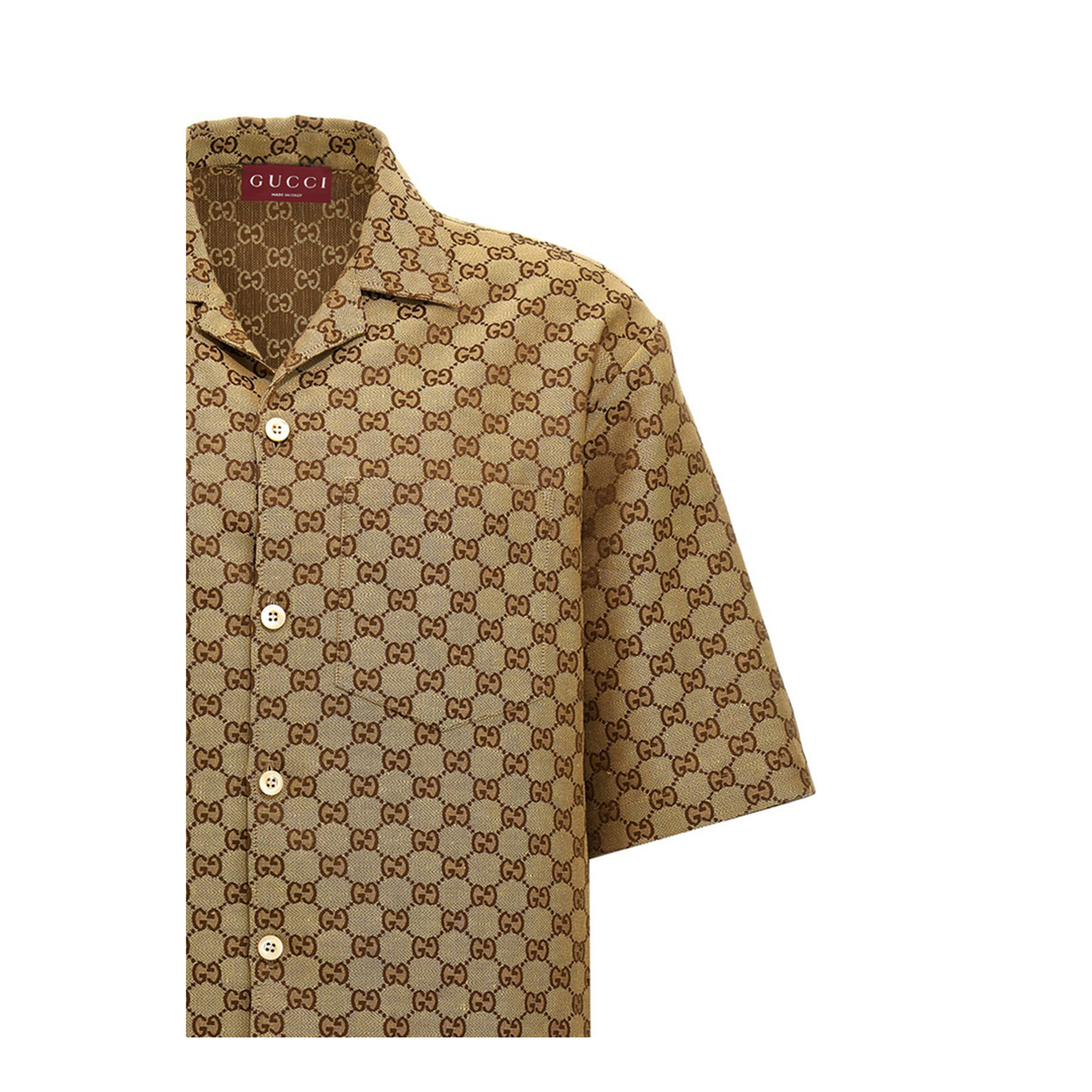 GG Linen Blend Shirt - Image 3