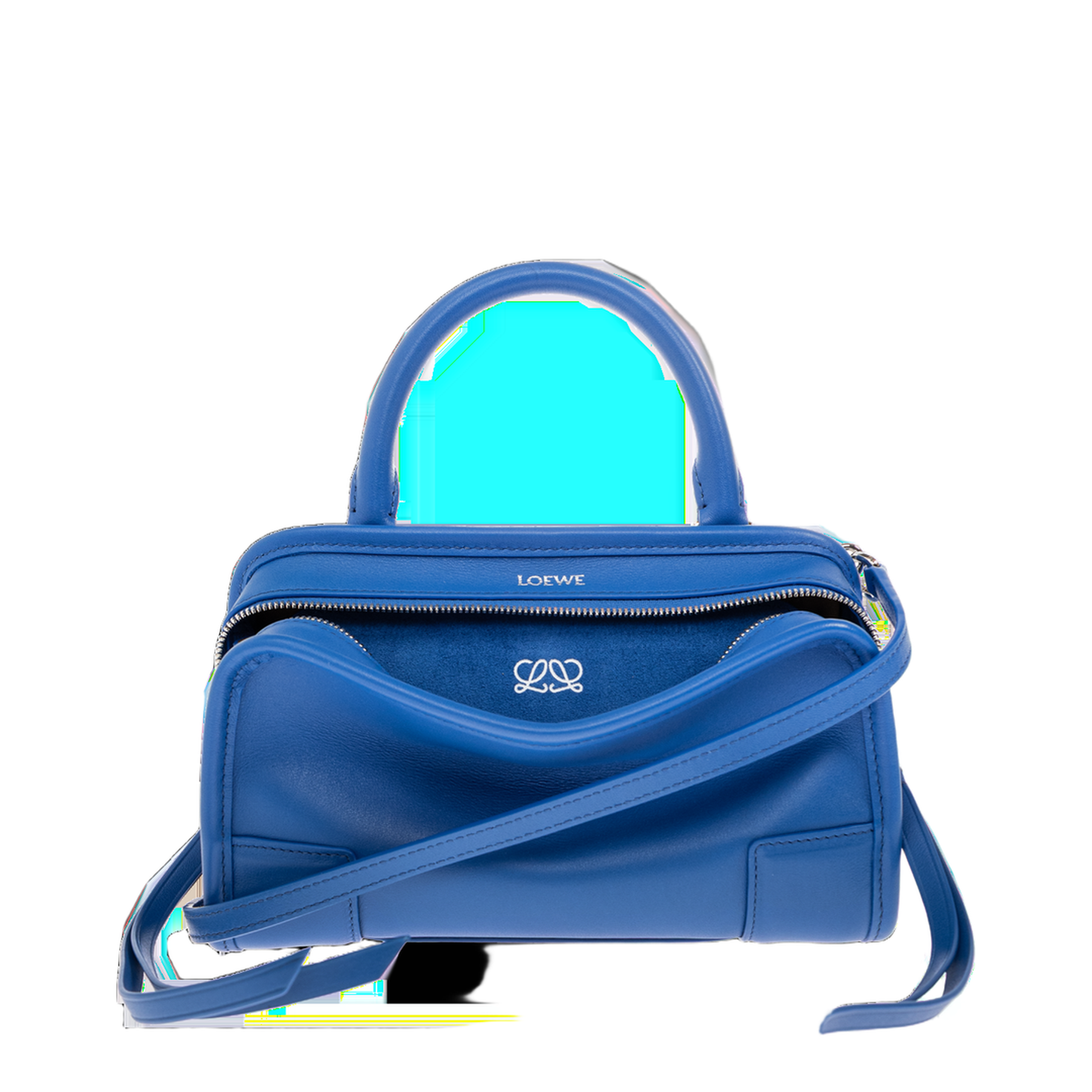 Amazona Mini Calfskin Top-Handle Bag - Royal Azur - Image 1