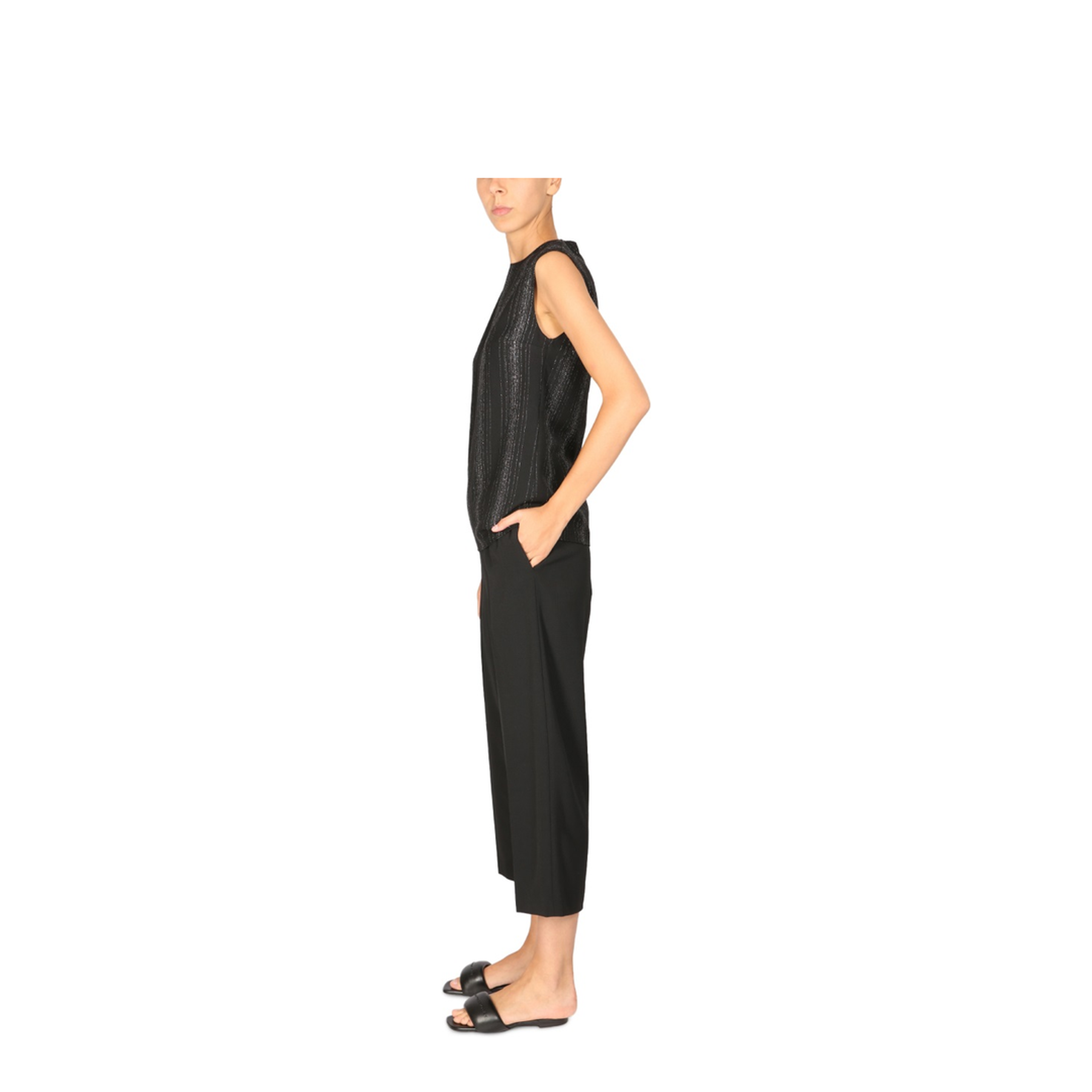 Lurex Tailored Top - Image 2