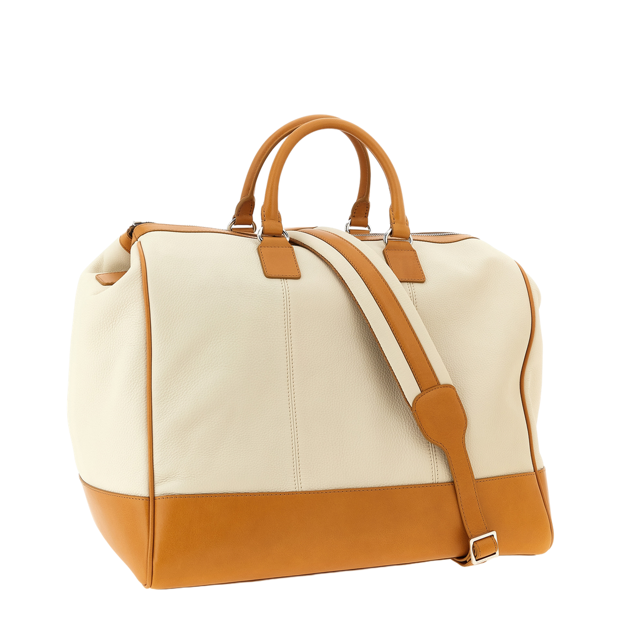 Leather Duffel Bag - Image 1