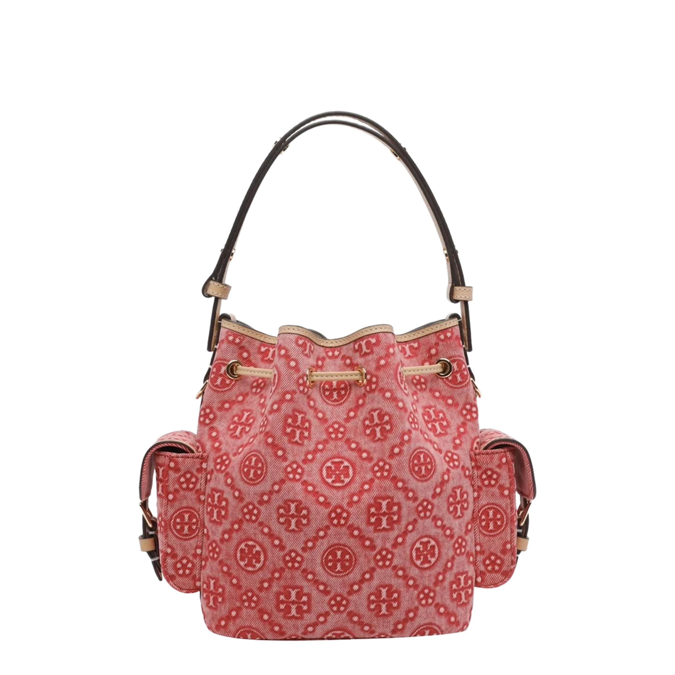 Denim T Monogram Bucket Bag - Image 3