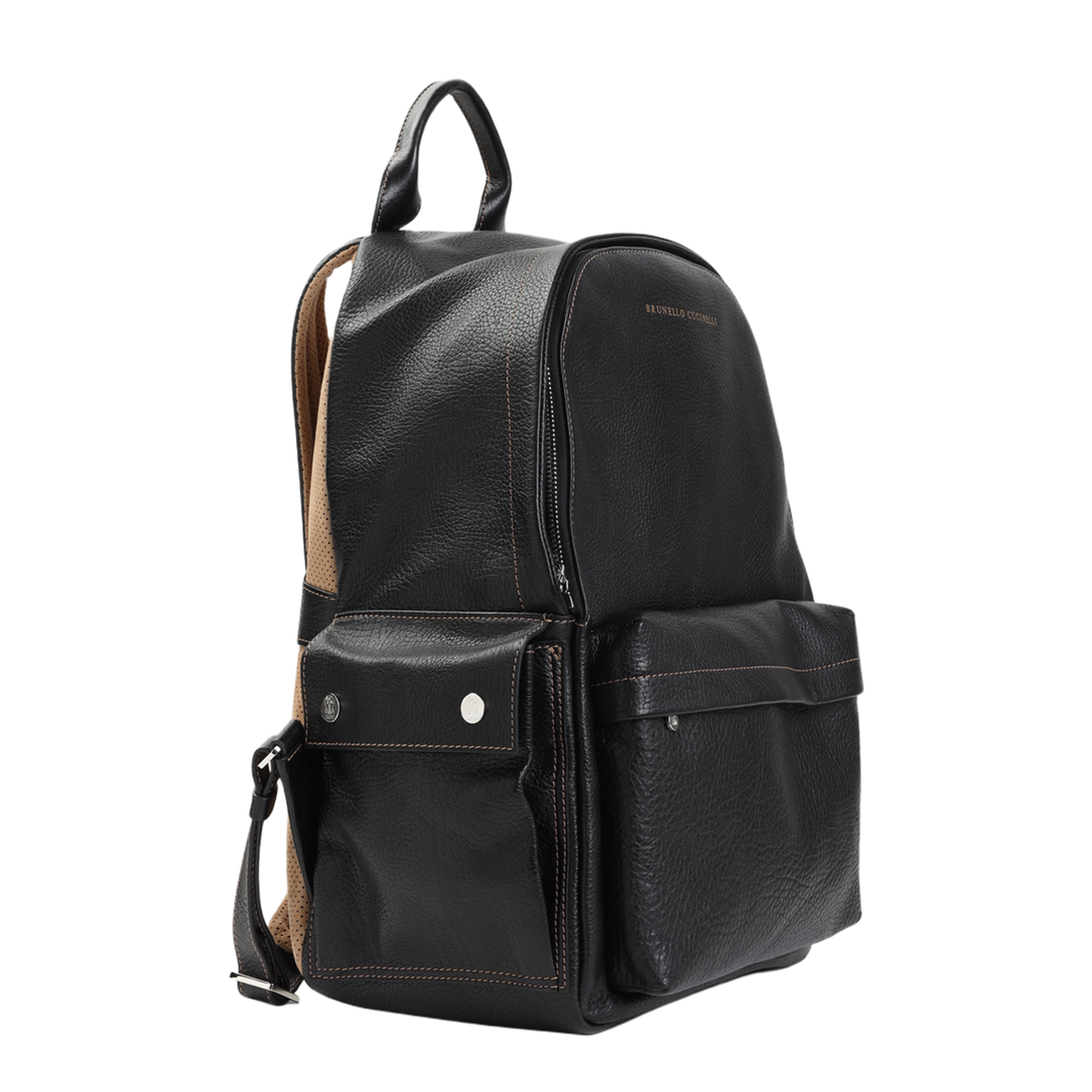 Leather Travel Backpack - Image 4