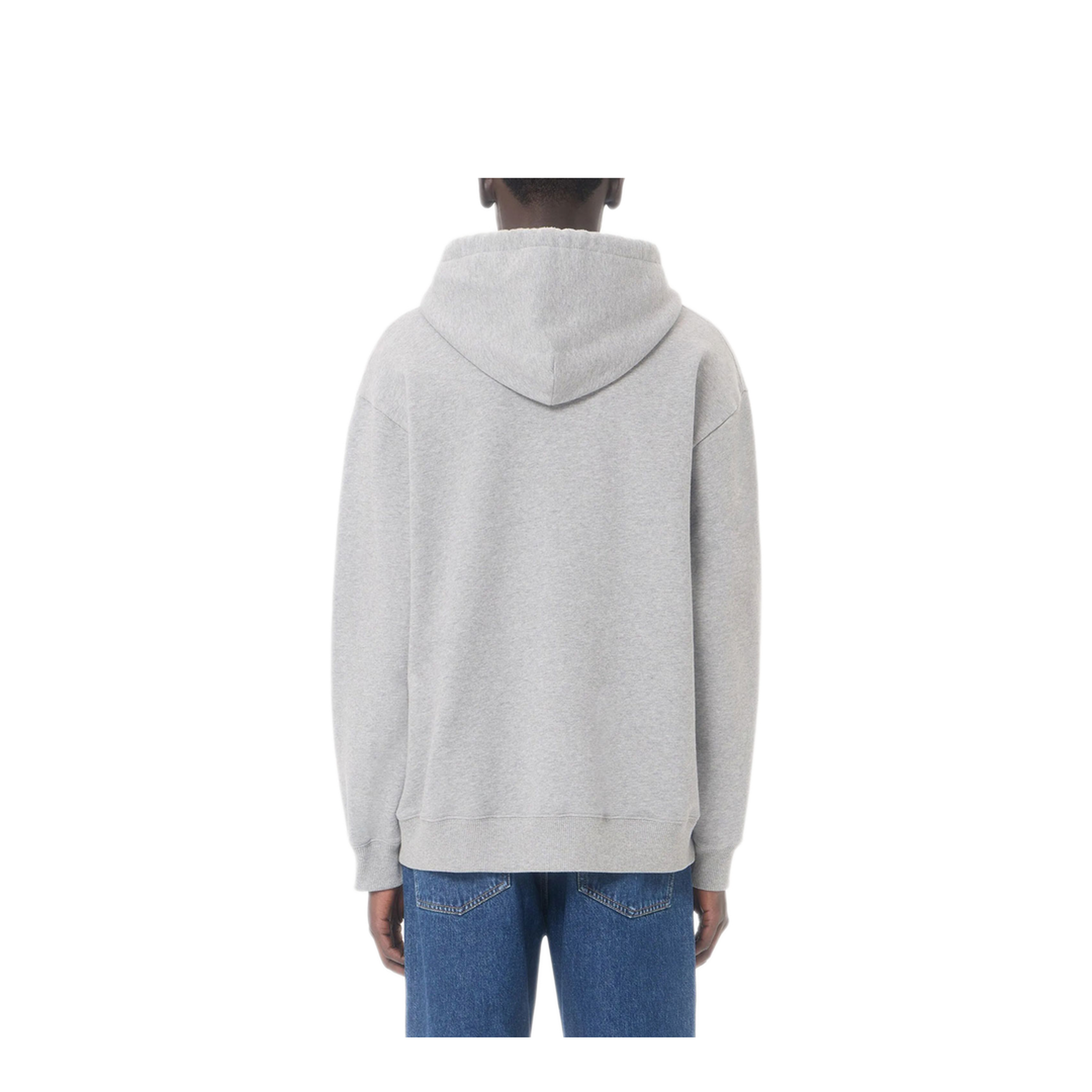Cotton Hoodie With Vlogo Embroidery - Image 4