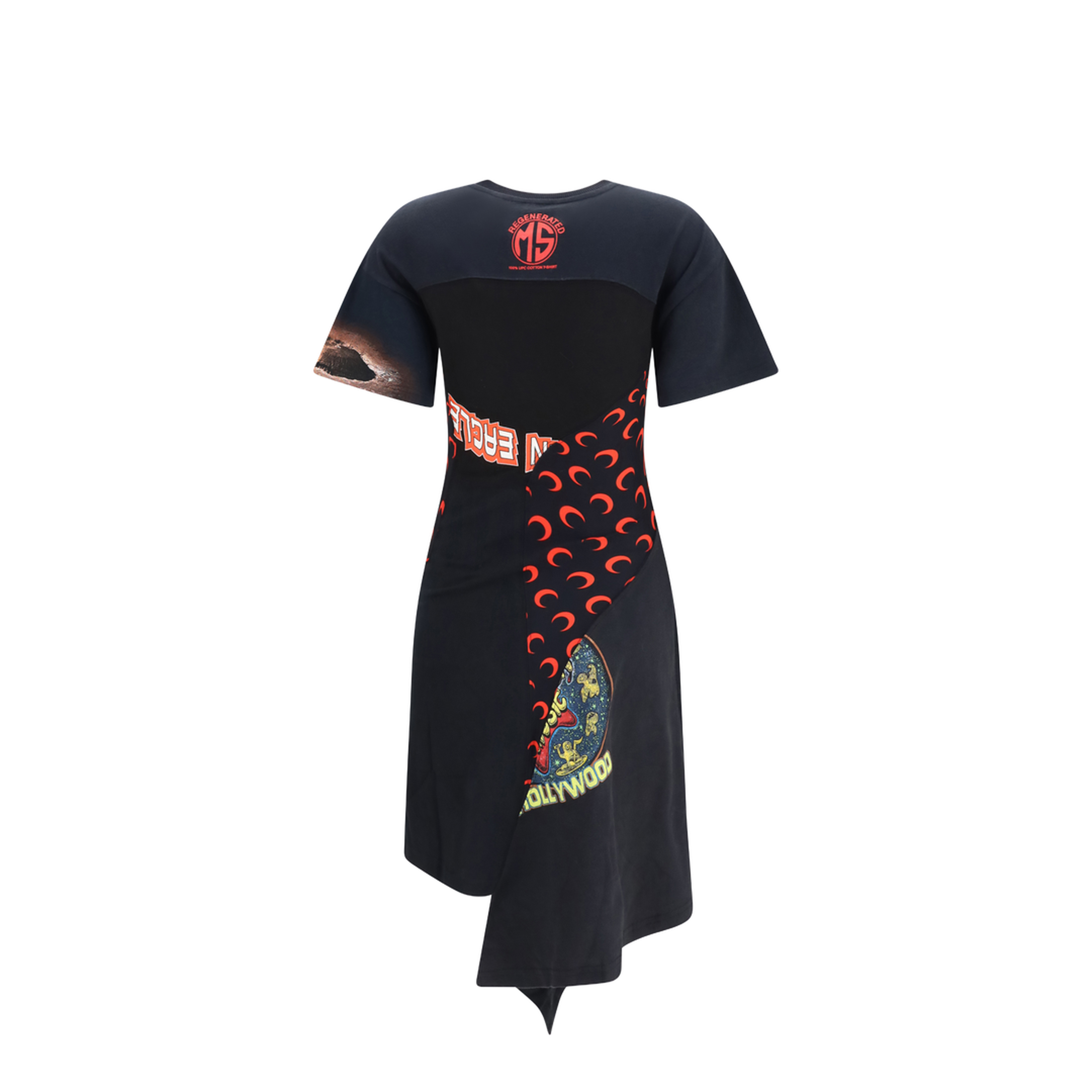 Asymmetric Recycled Jersey Dress - Image 2