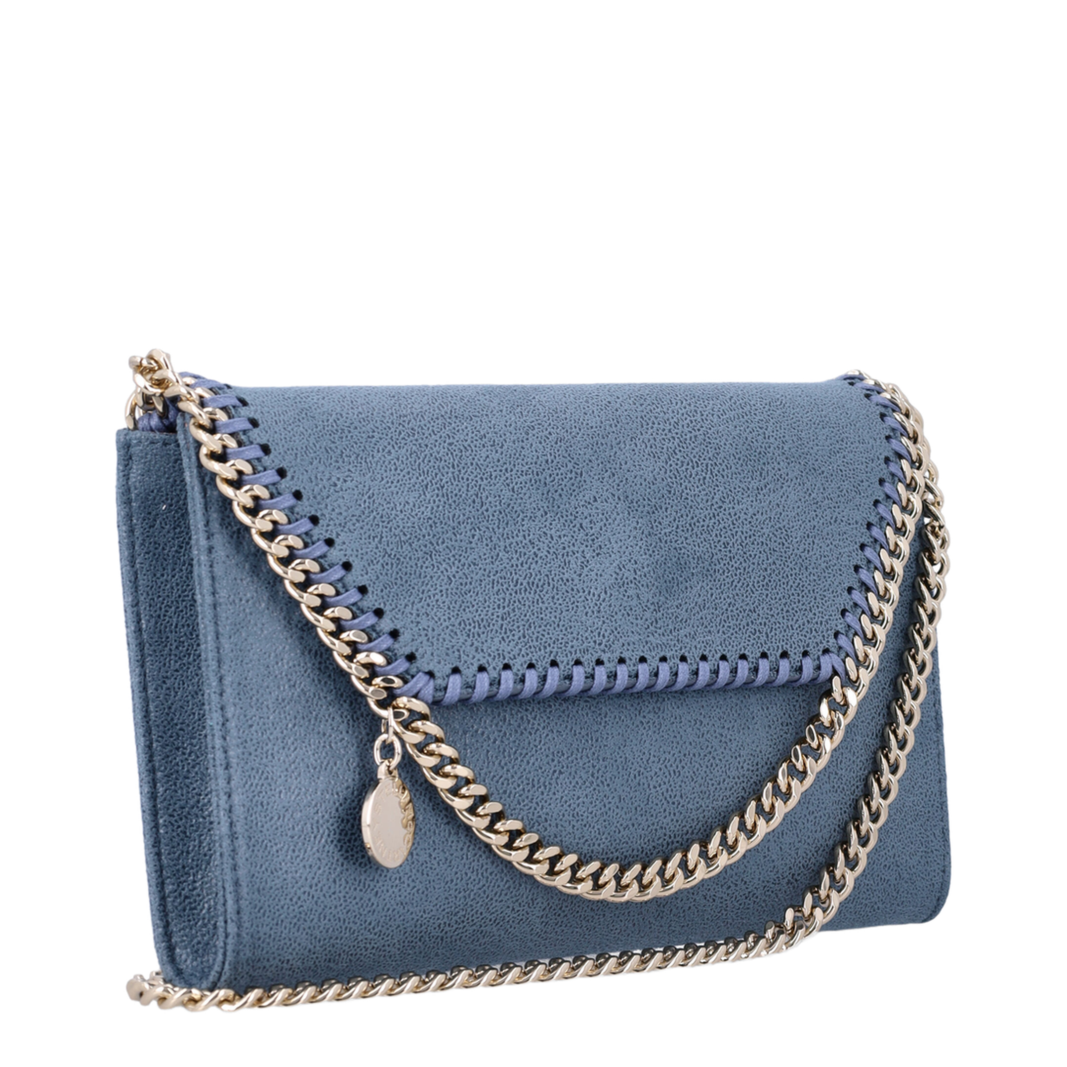 Falabella Eco Leather Crossbody Bag - Light Blue - Image 2
