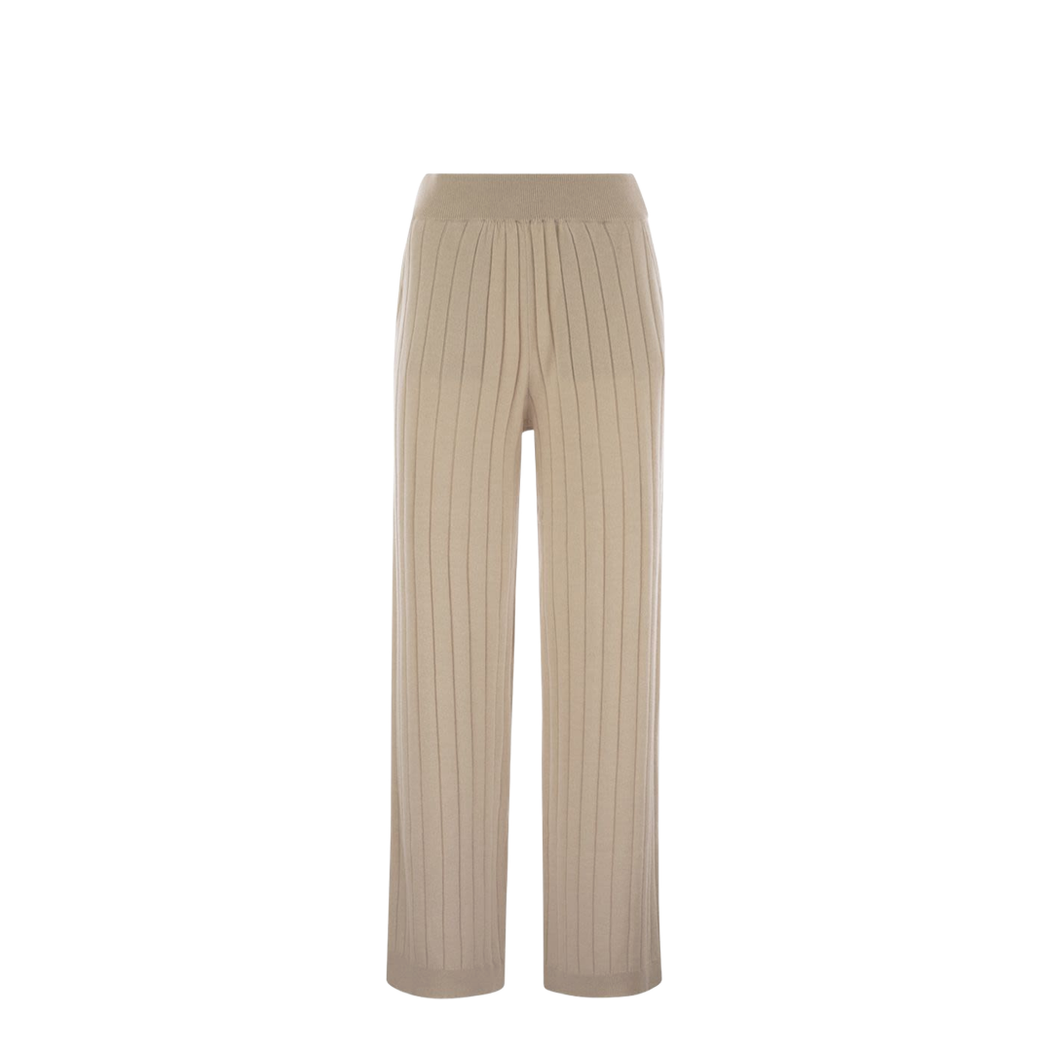 Cashmere Knit Trousers - Image 1
