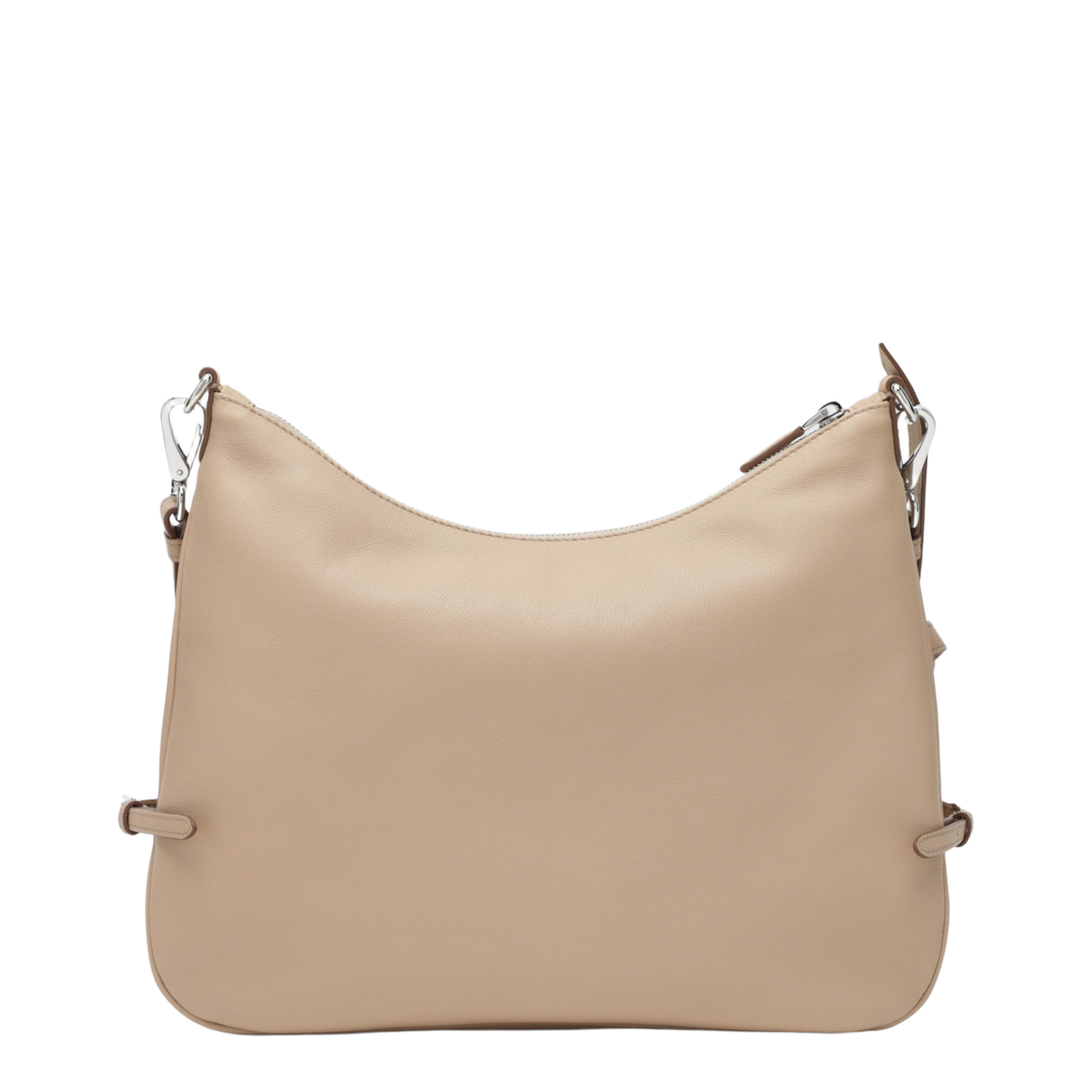 Fold Large Calfskin Shoulder Bag - Sand Beige - Image 2