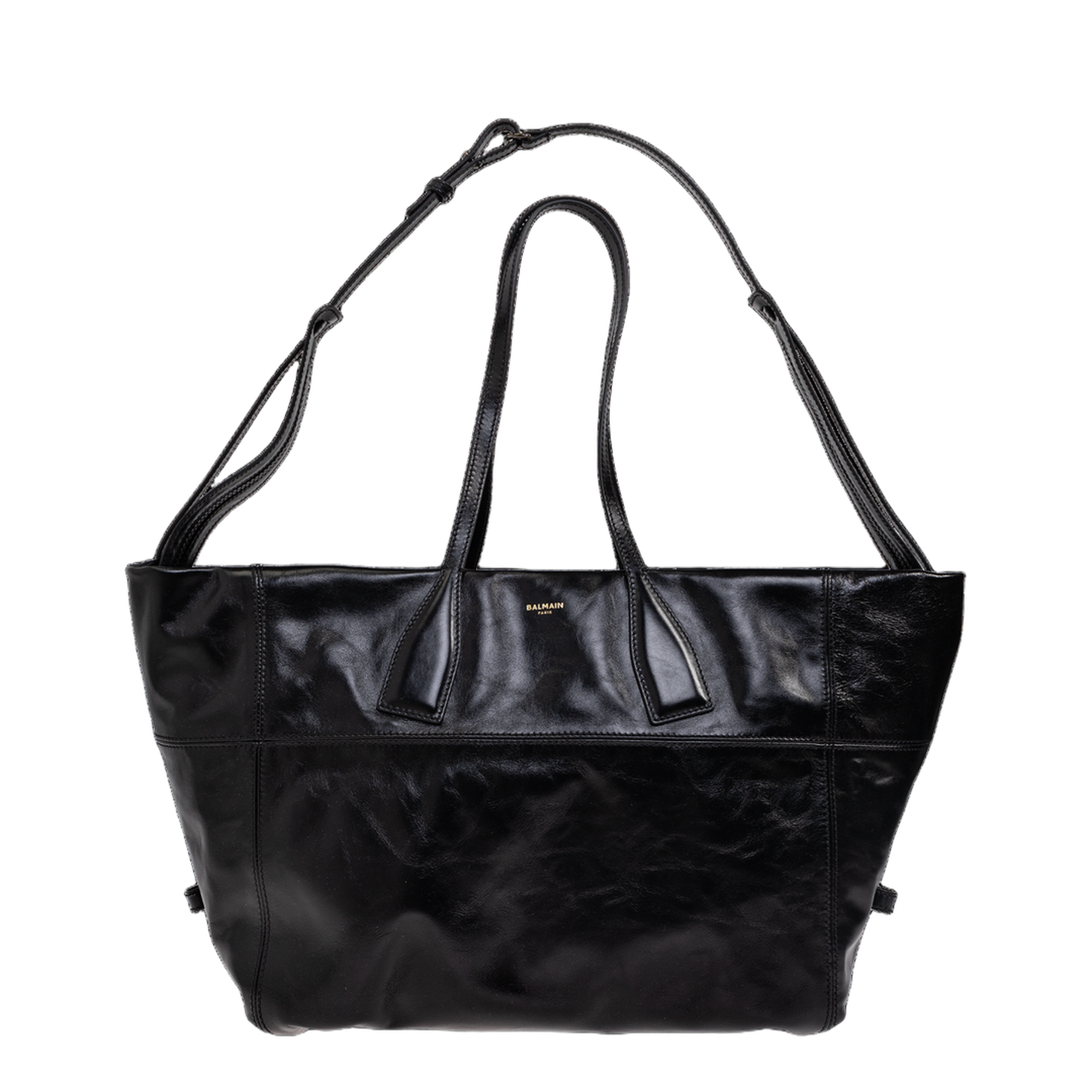 Top-Handle Tote Bag Black - Image 3