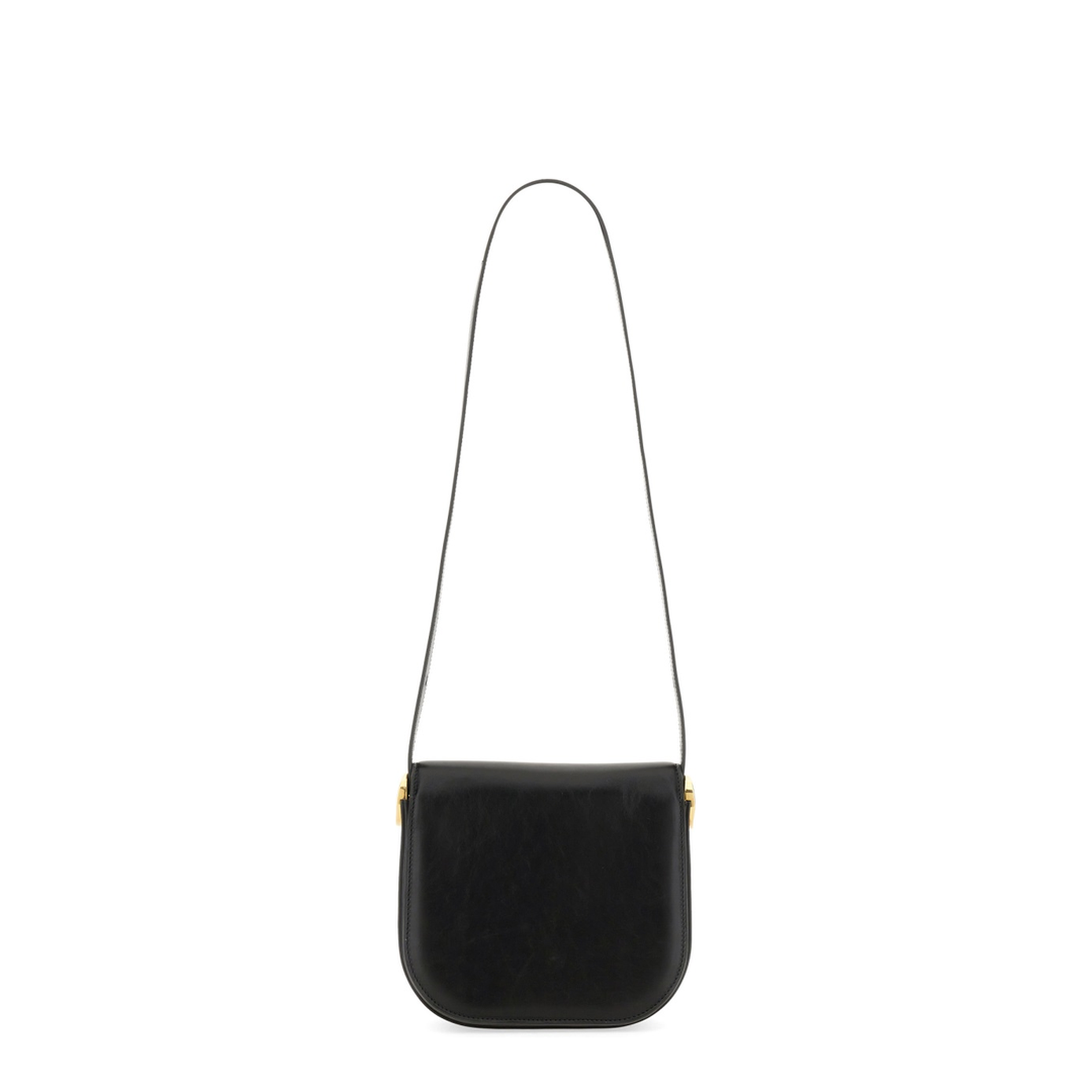 Medium Calf Leather Crossbody - Black - Image 2