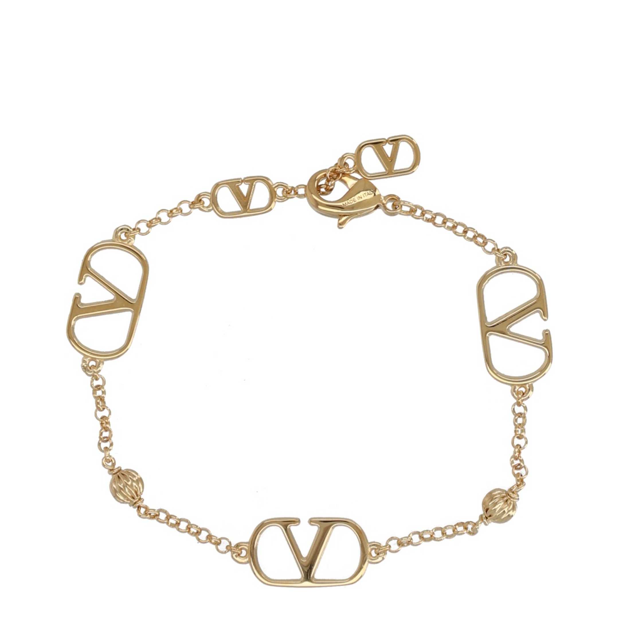 VLogo Signature Bracelet Gold - Image 2