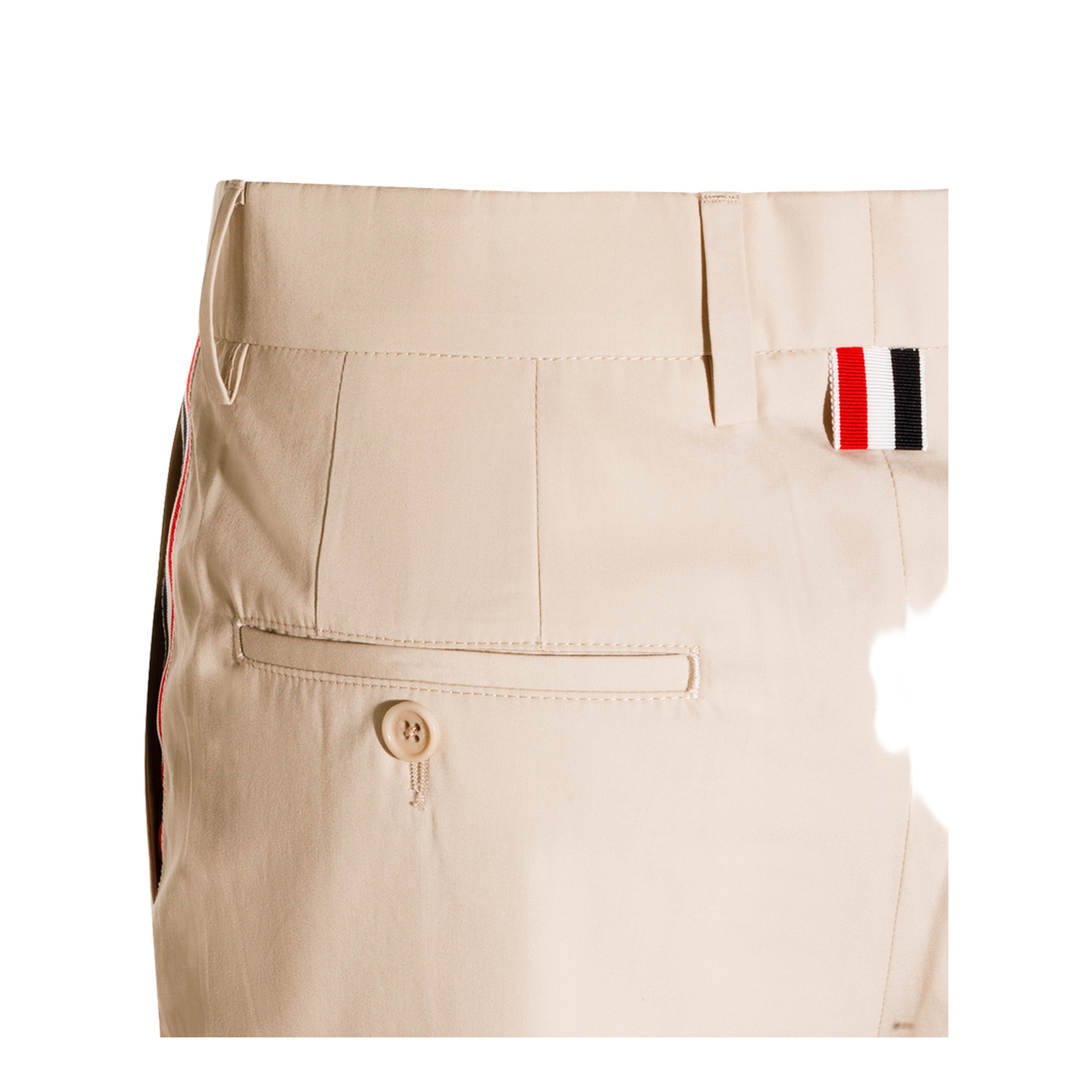 Relaxed Classic Beltloop Trouser With Gg Tape Details In Wrinkle Free Cotton Suiting - Image 7