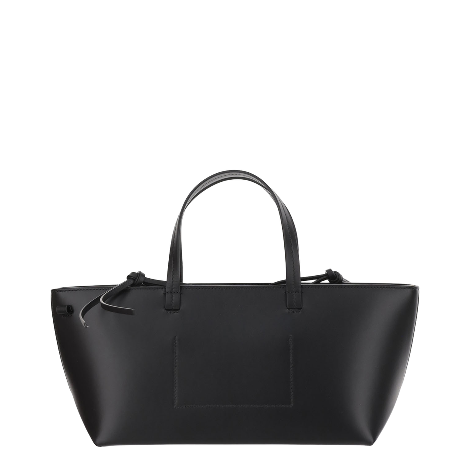 Bateau Black Leather Seal Bag - Image 3