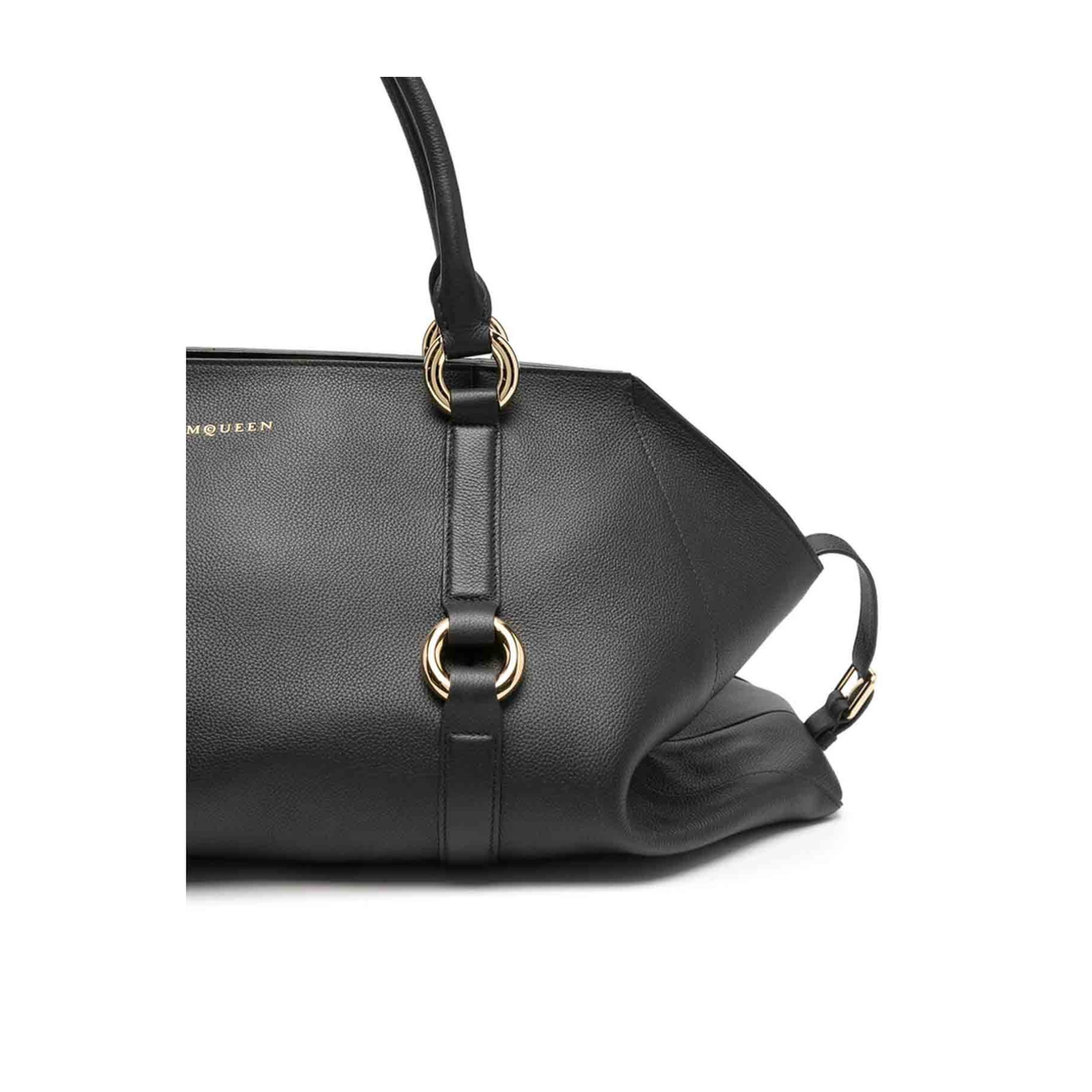 Maxi Calfskin Tote - Black - Image 4