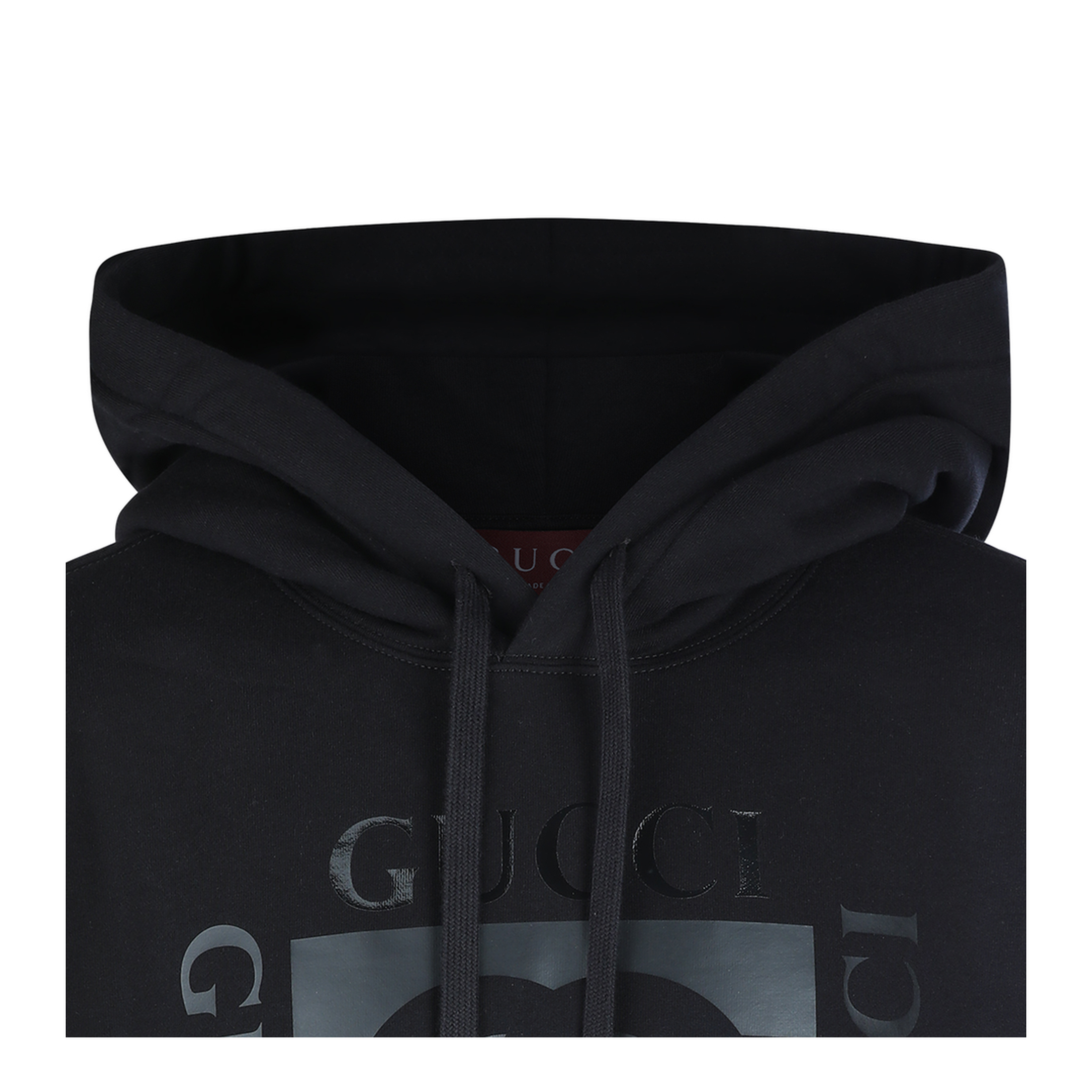 Cotton Jersey Sweatshirt with Print in Black - Image 6