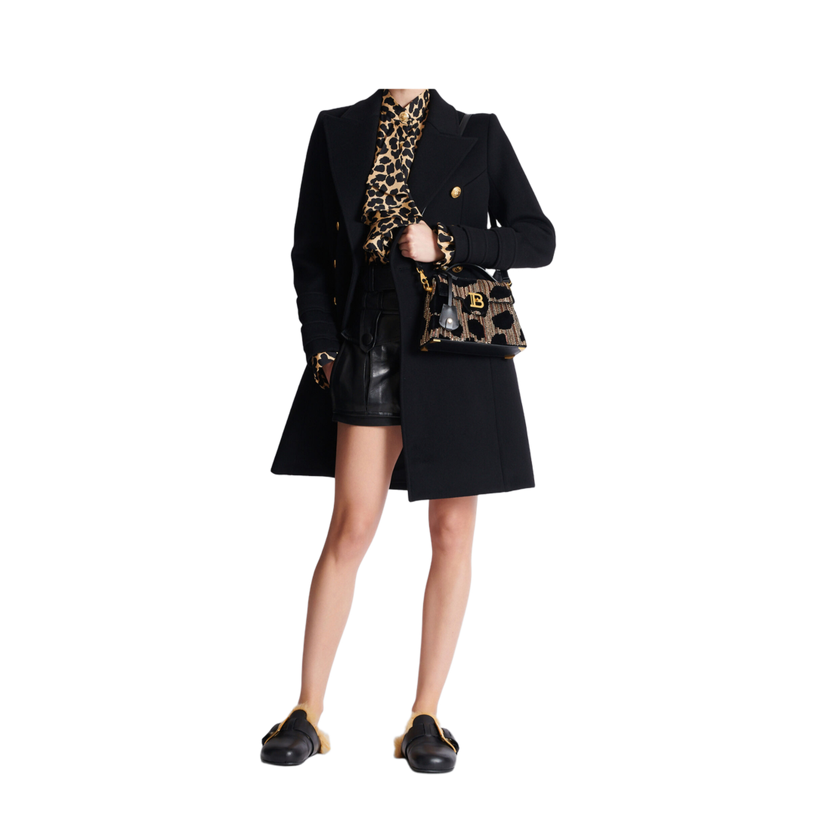 B-Buzz Dynasty Bag in Embroidered Velvet - Image 3