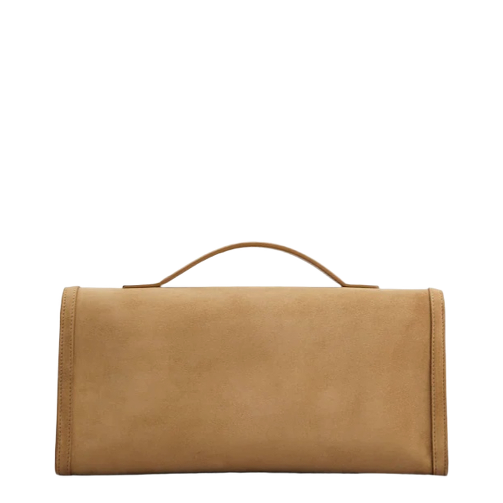 Suede Leather Clutch Bag - Image 3