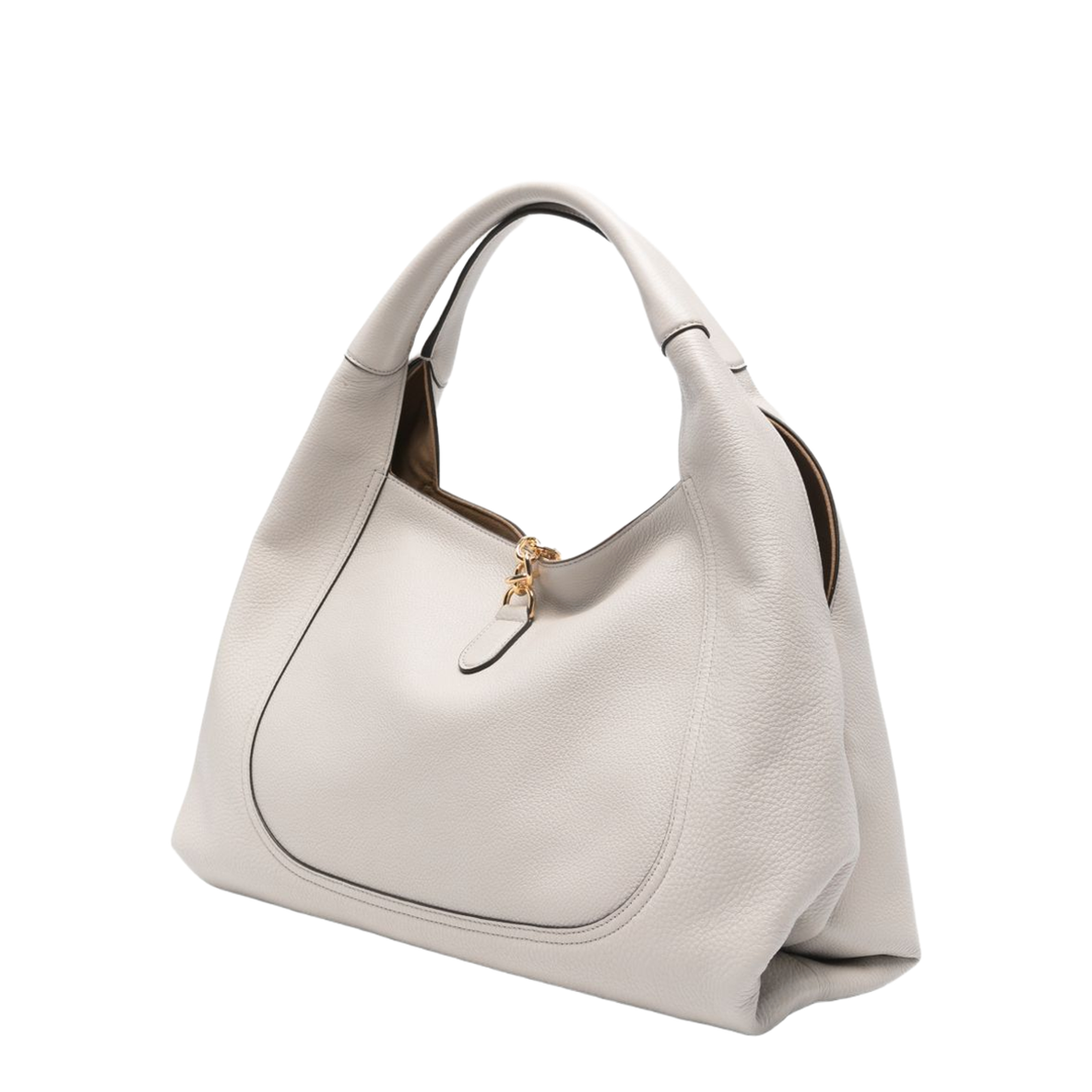 Softbit Maxi Calfskin Shoulder Bag - Sphinx - Image 5