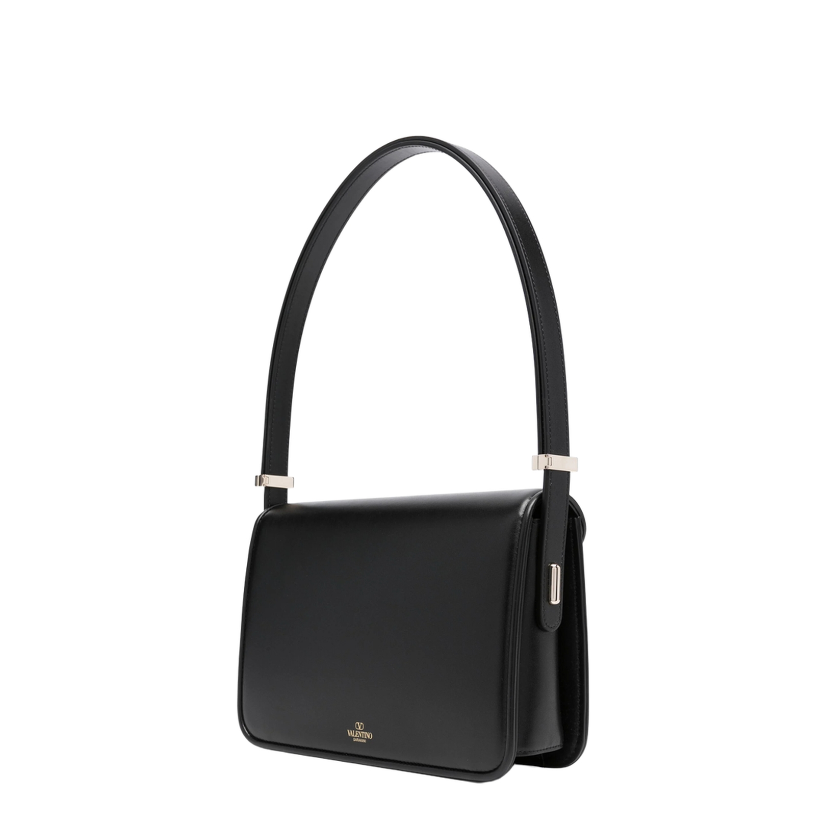 Garavani Black Leather Vlogo Shoulder Bag - Image 2