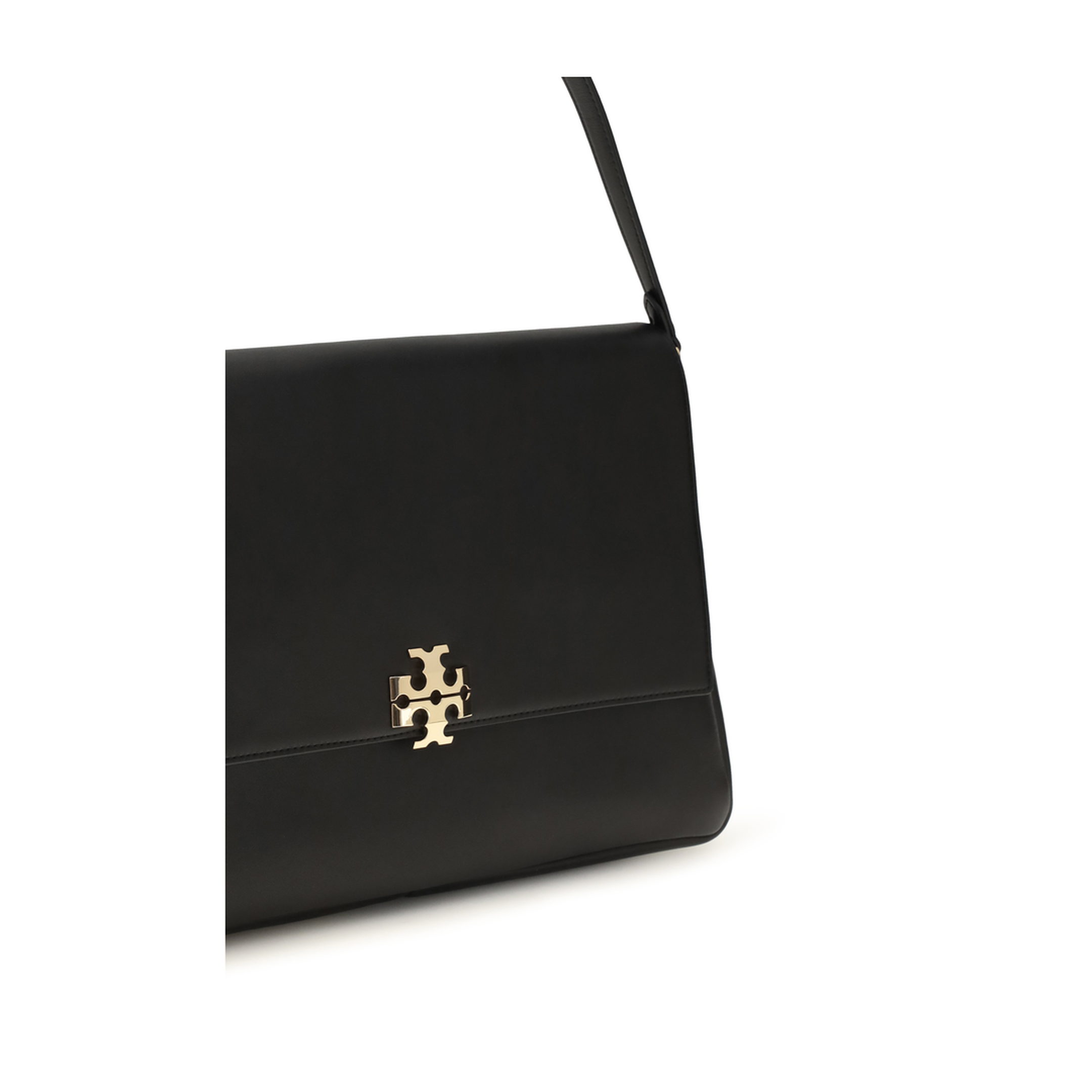 Charlie Large Calfskin Shoulder Bag - Black - Image 4