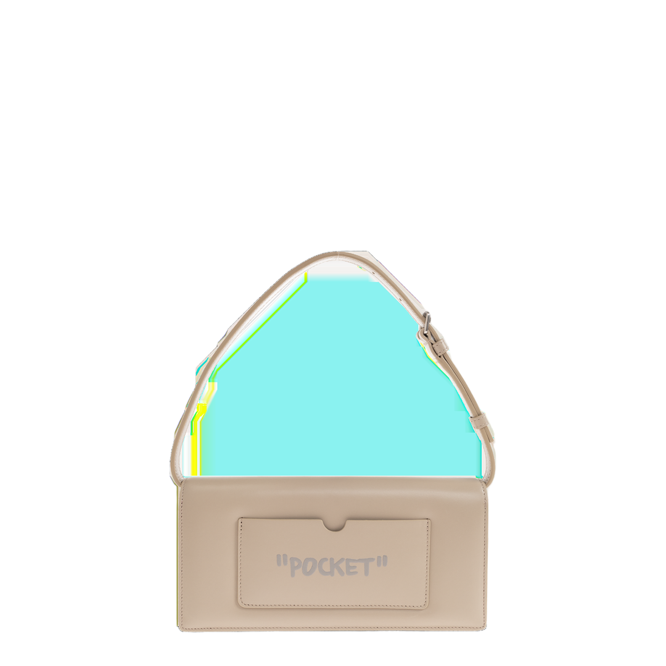 Jitney 1.0 Calfskin Shoulder Bag - Beige - Image 3