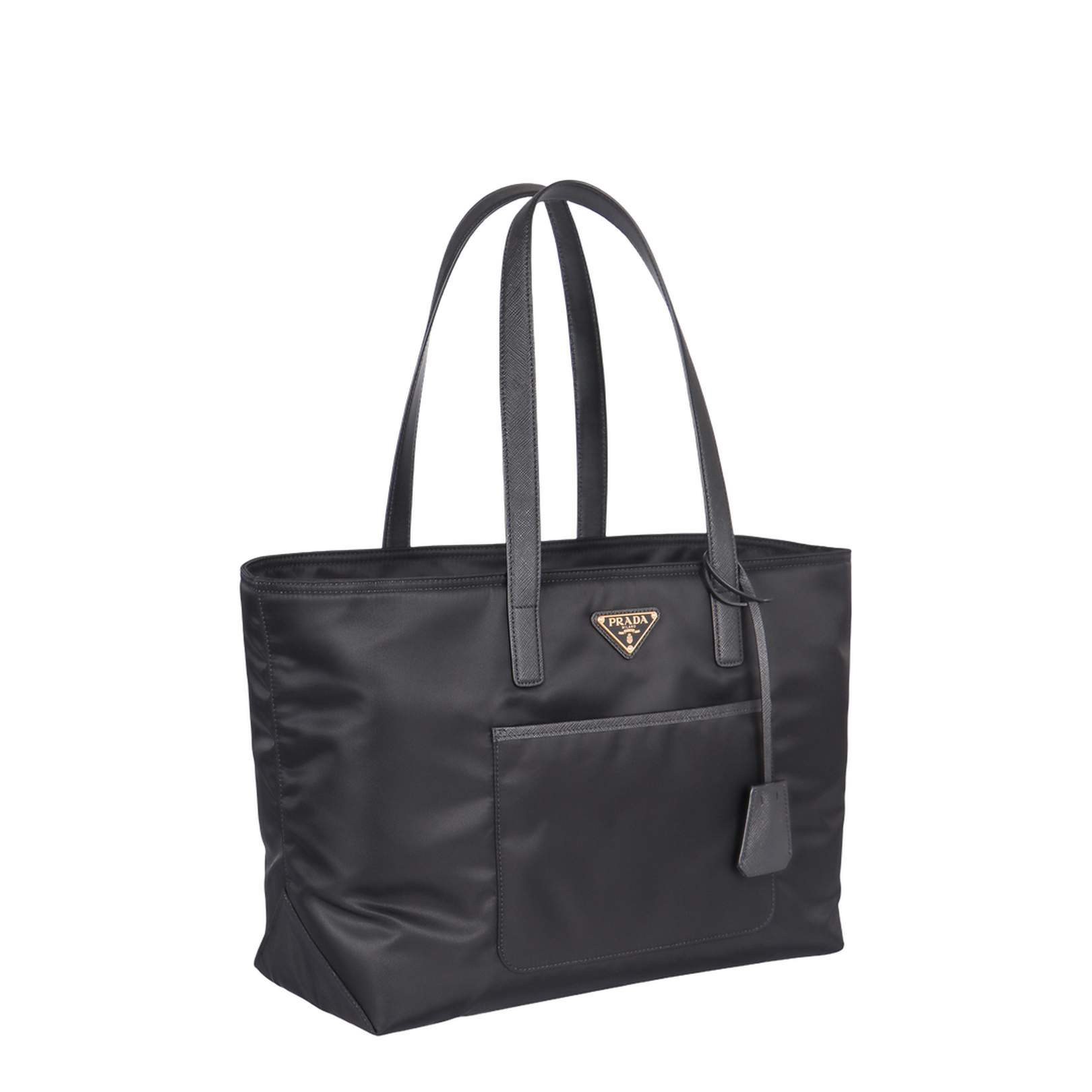 Nylon Tote Bag Black - Image 3