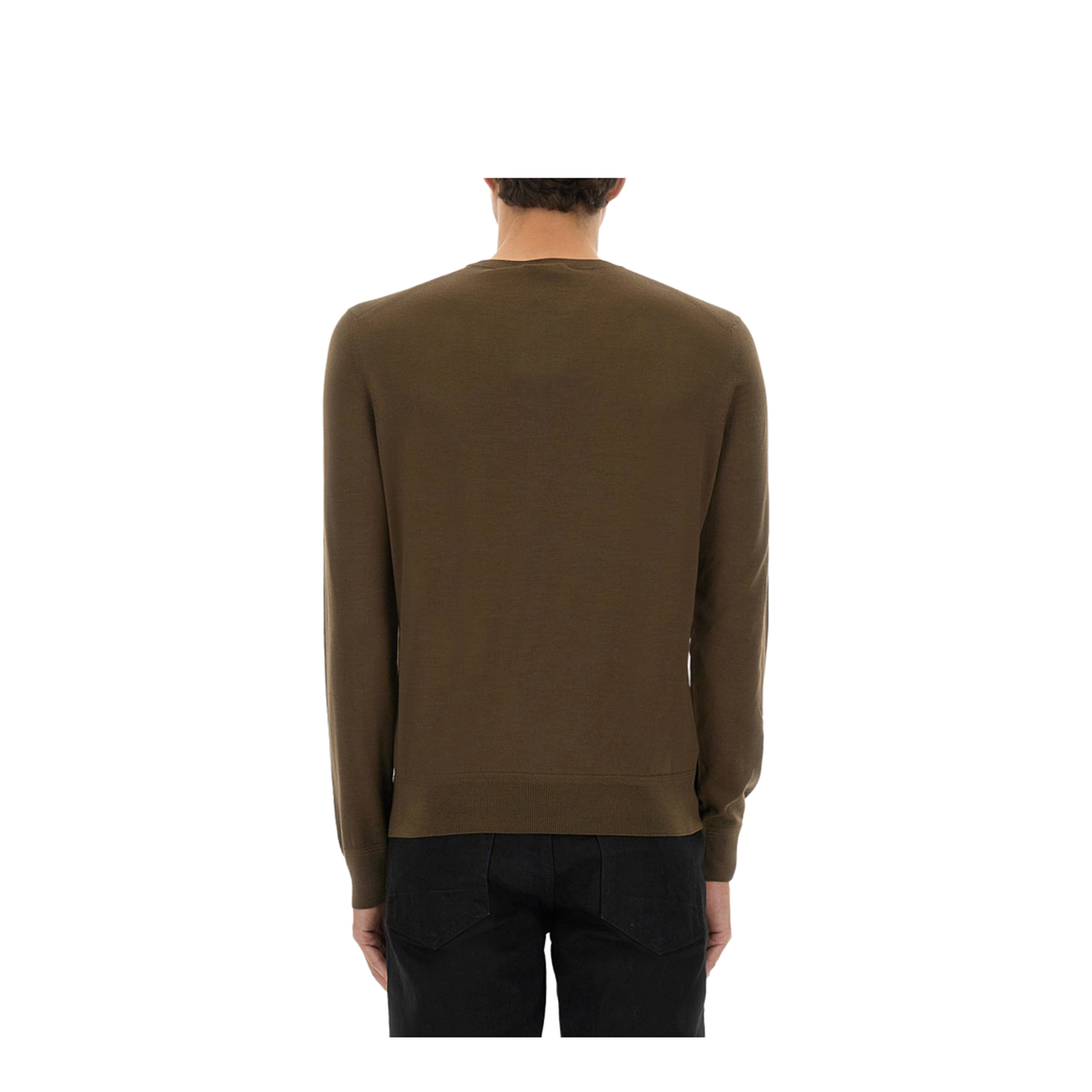 Fine Merino Virgin Wool Sweater - Image 3
