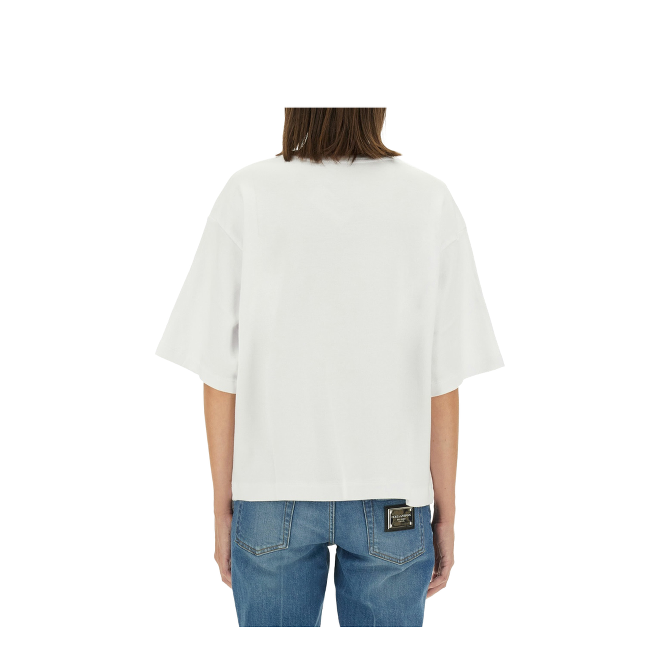 T-Shirt with Lettering Logo - Image 3