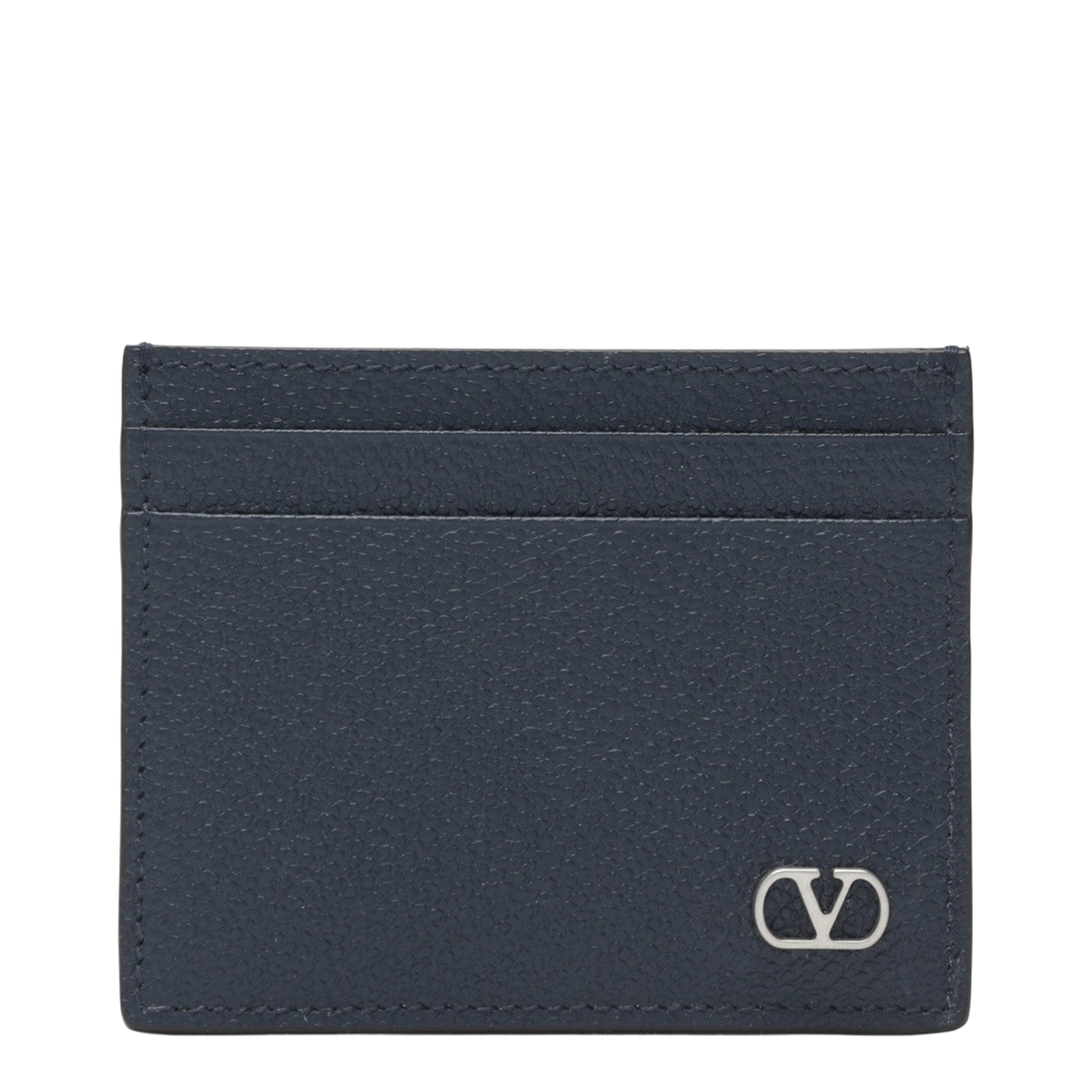 Vlogo Signature Blue Card Holder - Image 1
