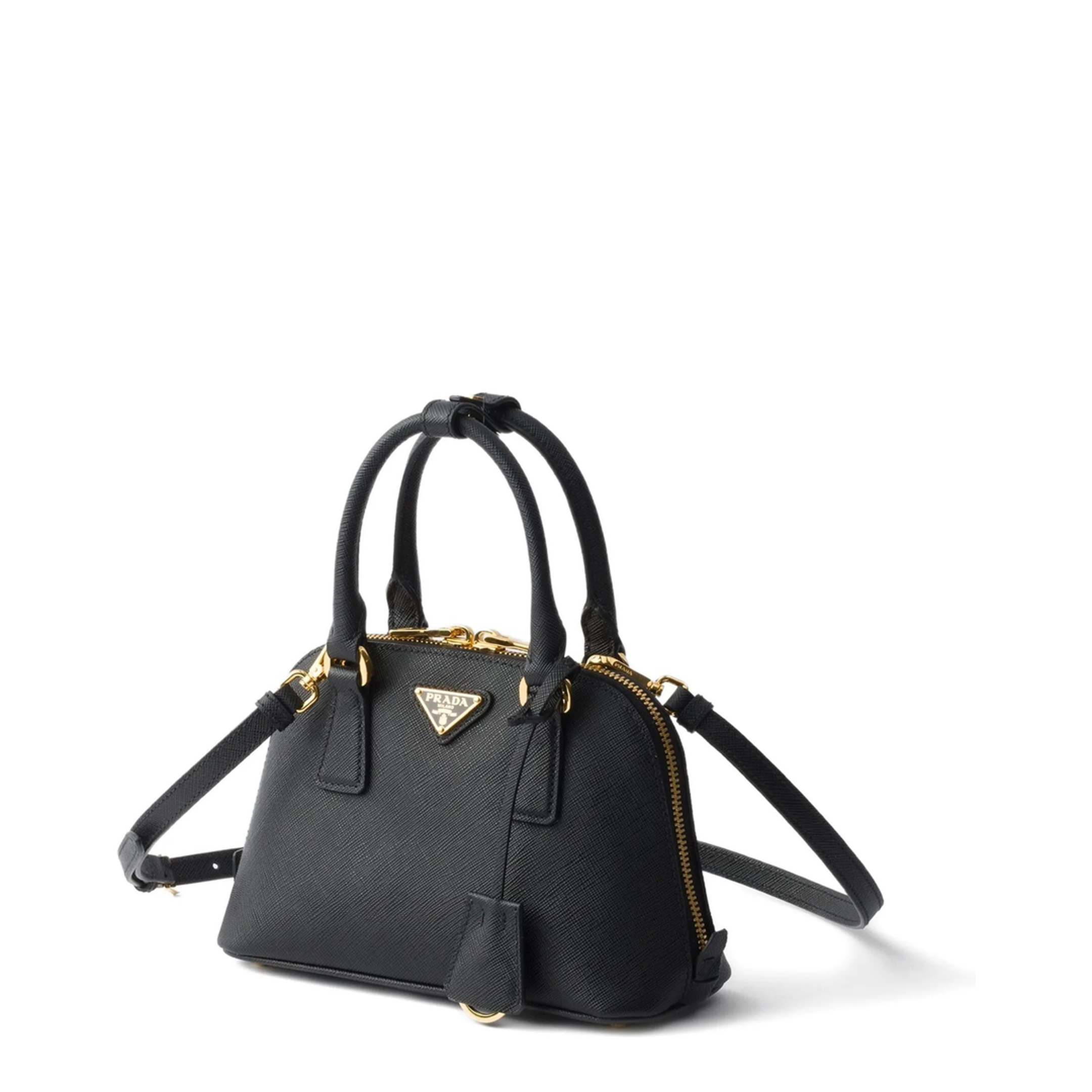 Elegant Black Leather Handbag - Image 3