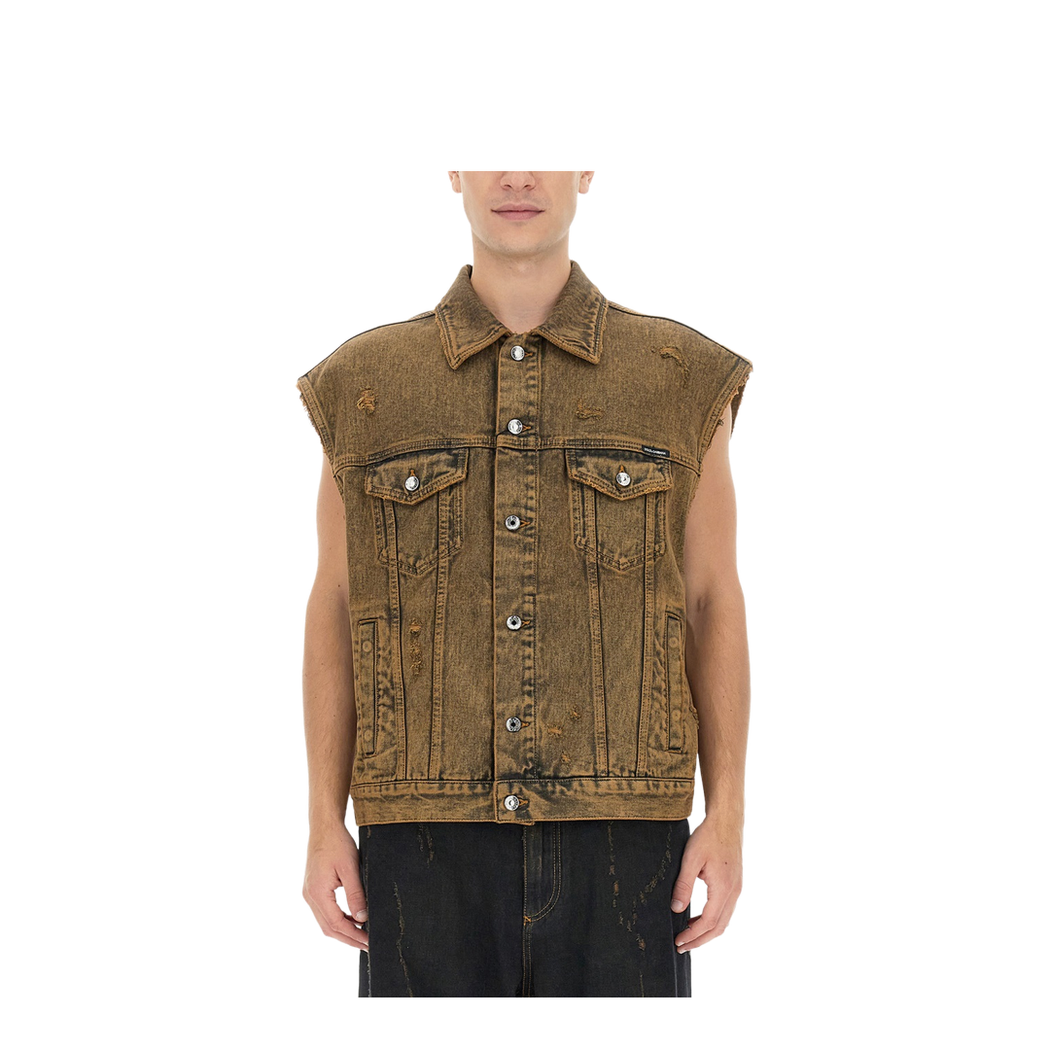 Denim Vest - Image 1