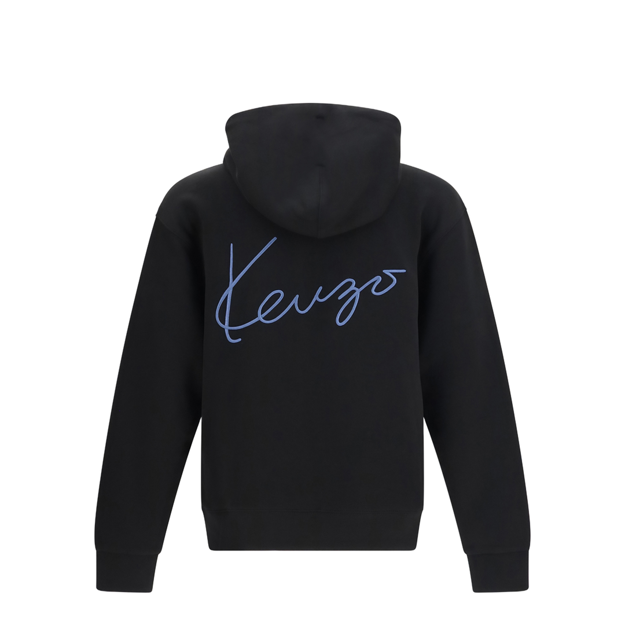 Signature Embroidered Cotton Zip Hoodie - Image 2