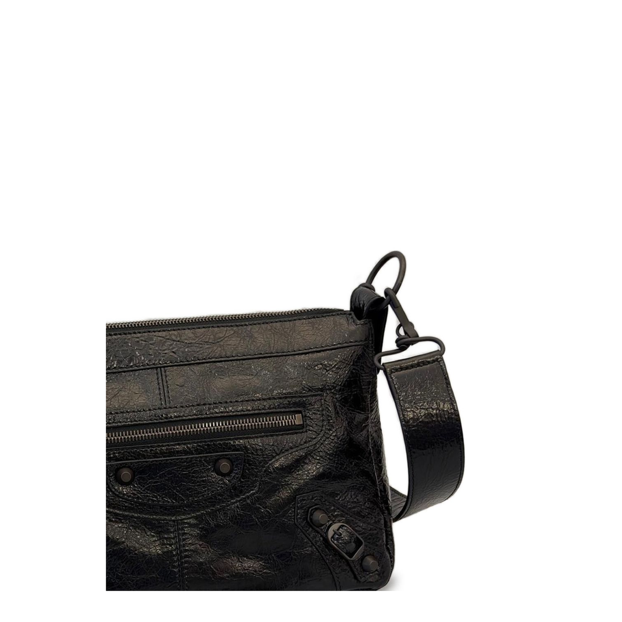 Le City Small Arena Lambskin Shoulder Bag - Black - Image 2