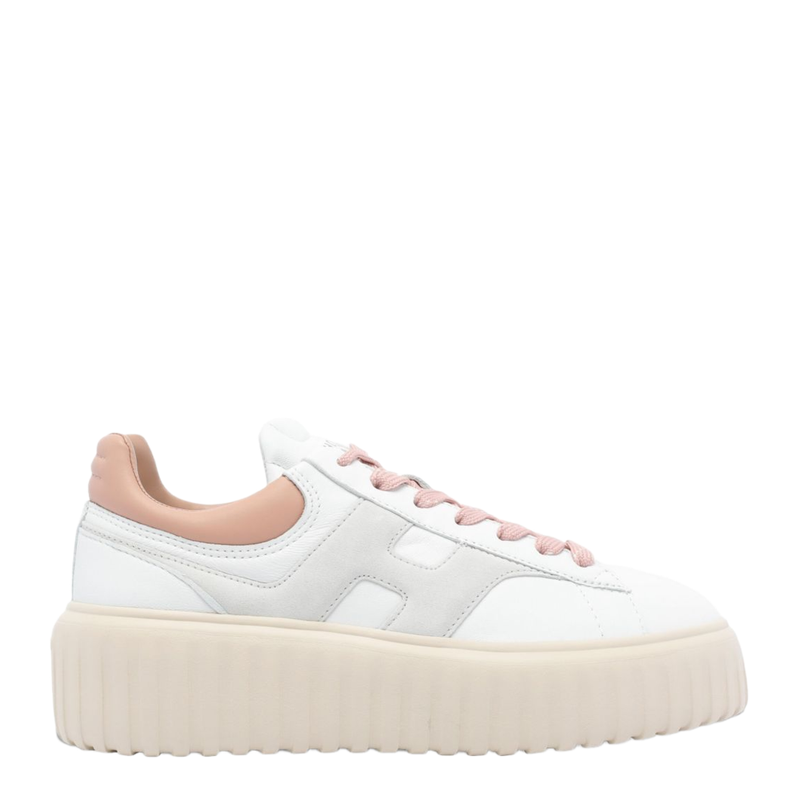 H-Stripes Sneakers White Grey Pink - Image 1