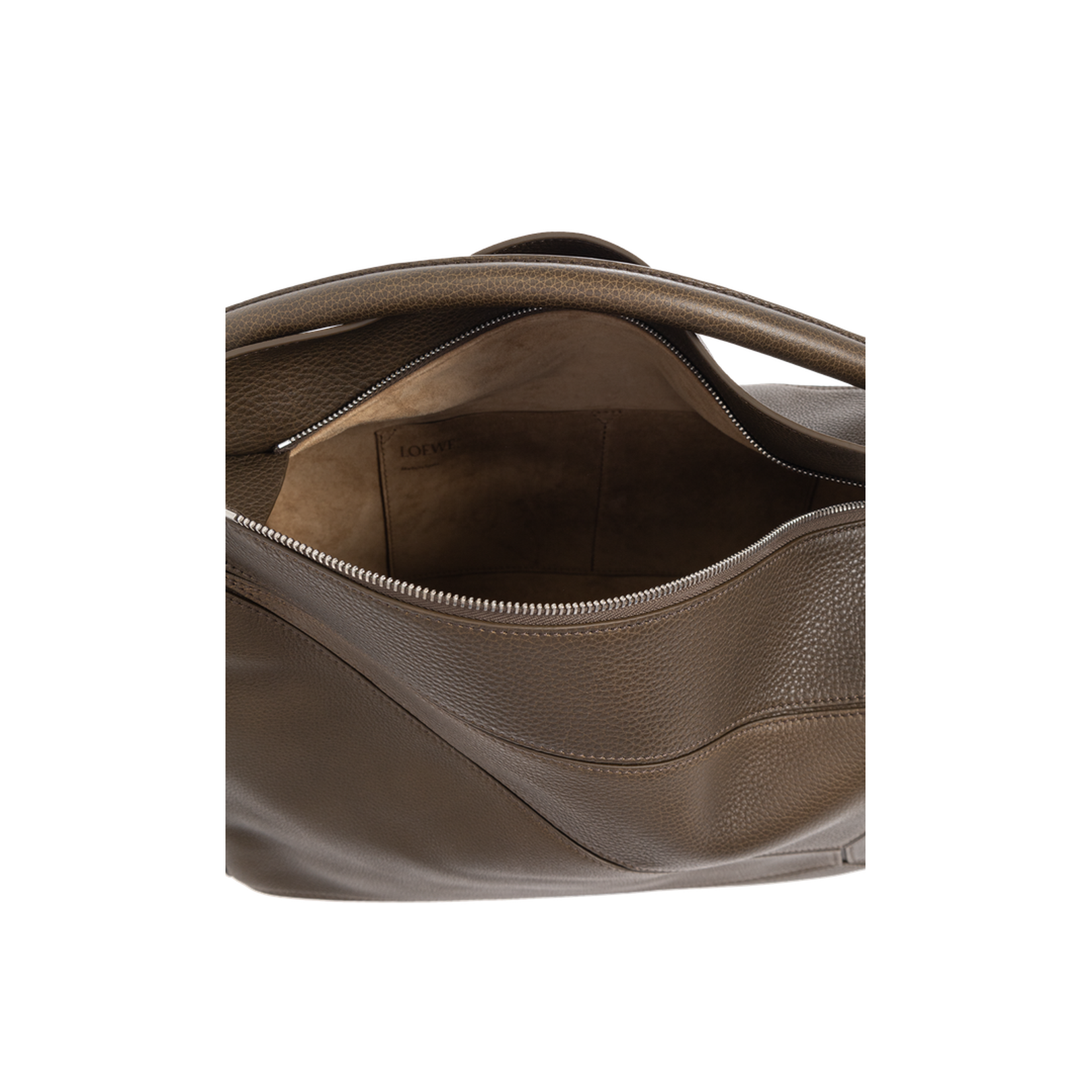 Puzzle Large Handbag Brown - Image 5