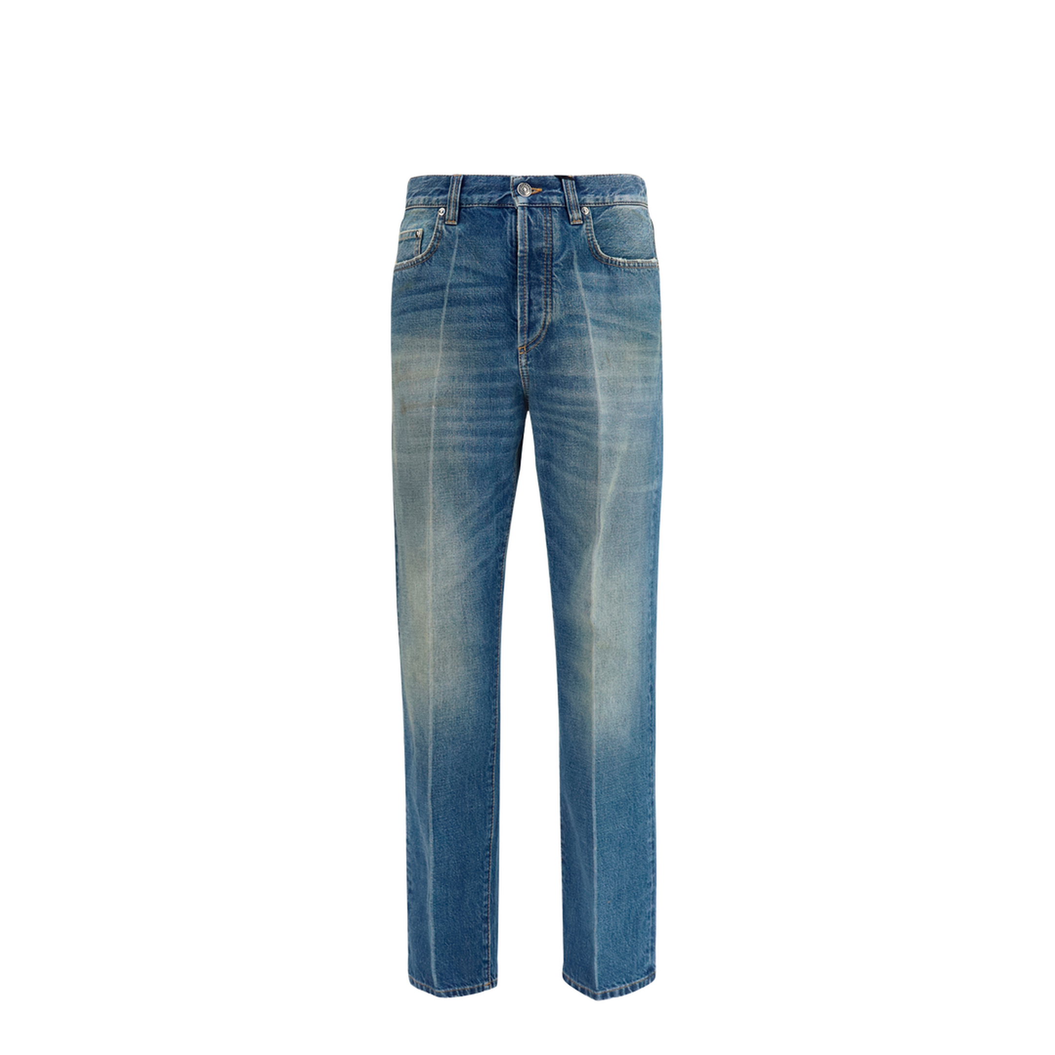 Straight-leg Denim Jeans - Image 1