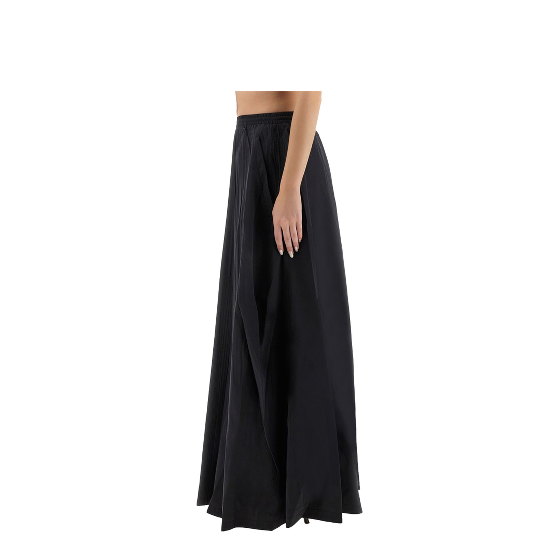 Tracksuit Skirt Long Skirt Black - Image 3
