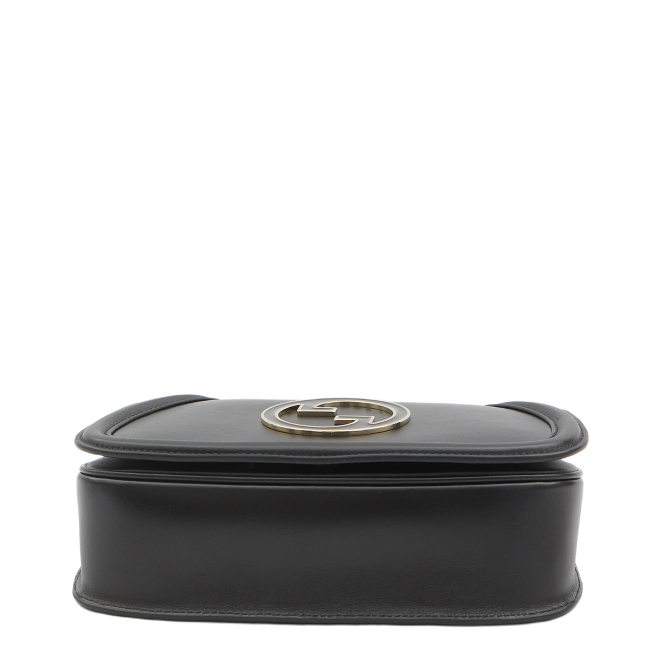 Blondie Medium Leather Shoulder Bag - Black - Image 3