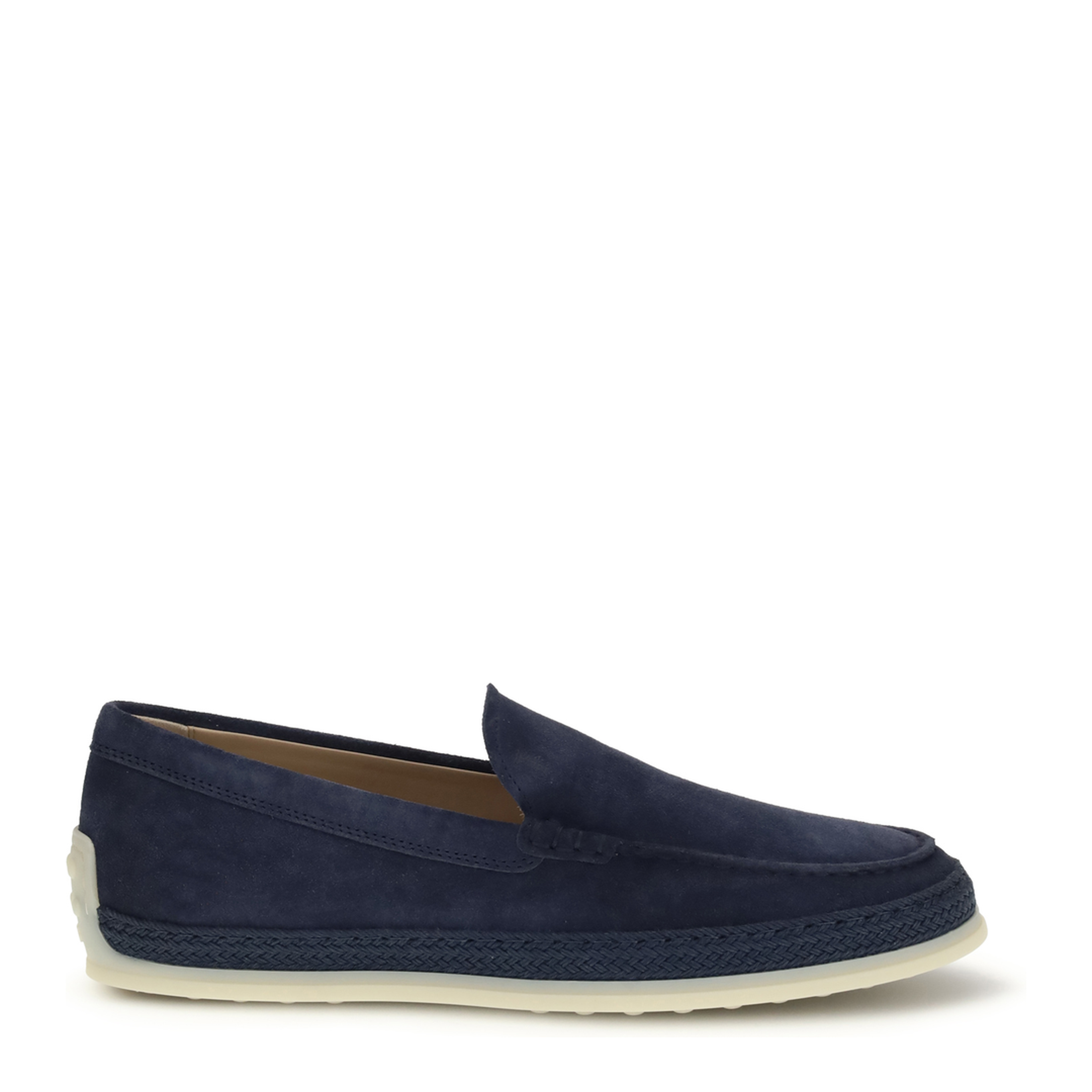 Raffia and Leather Slipper Loafers - Image 1