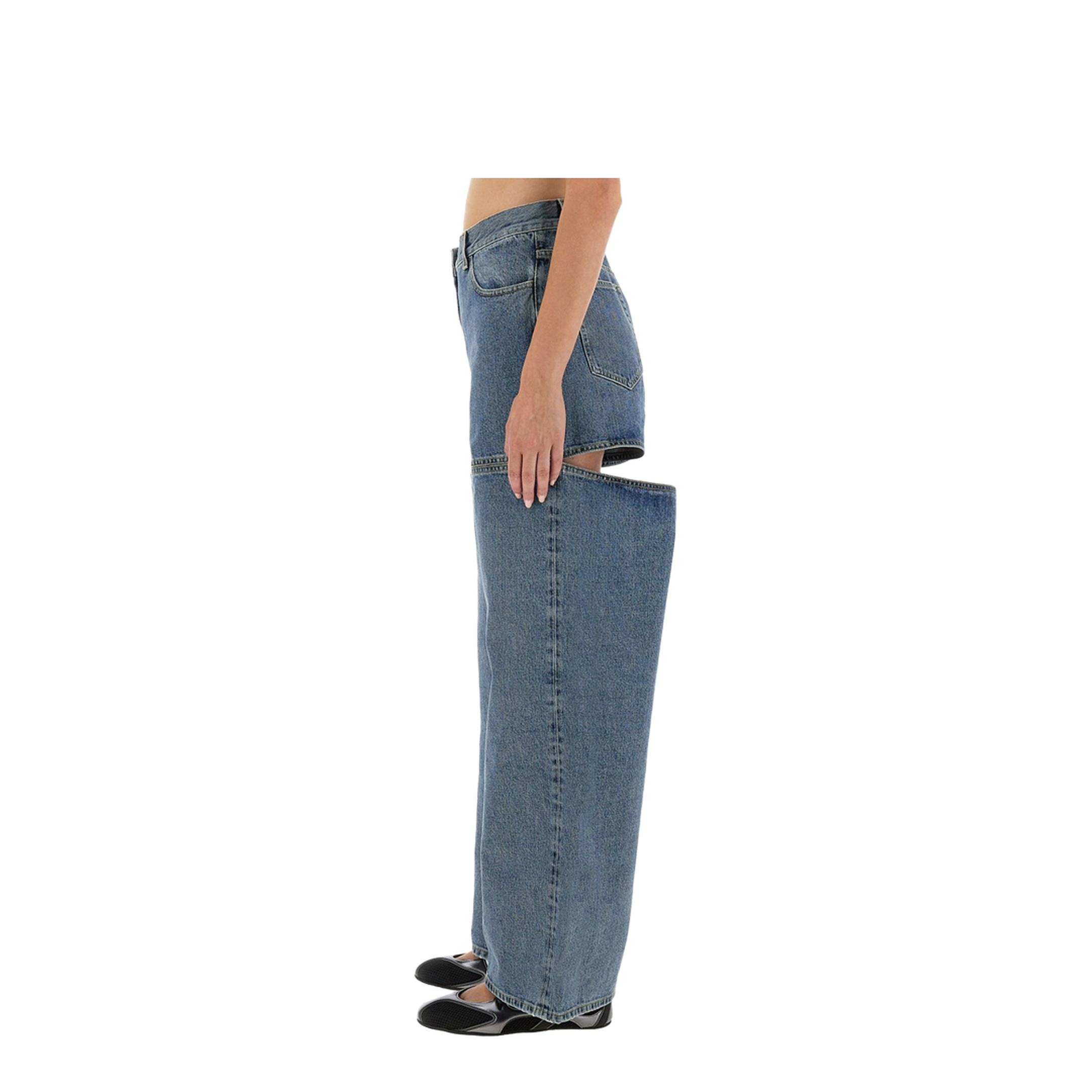 Long Denim Jeans - Image 4