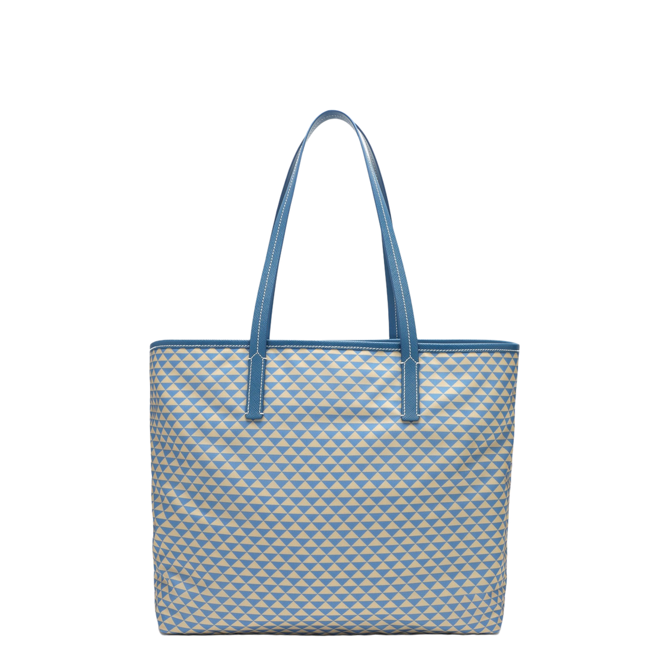 Re-Nylon Nylon Tote Bag - Light Blue - Image 2