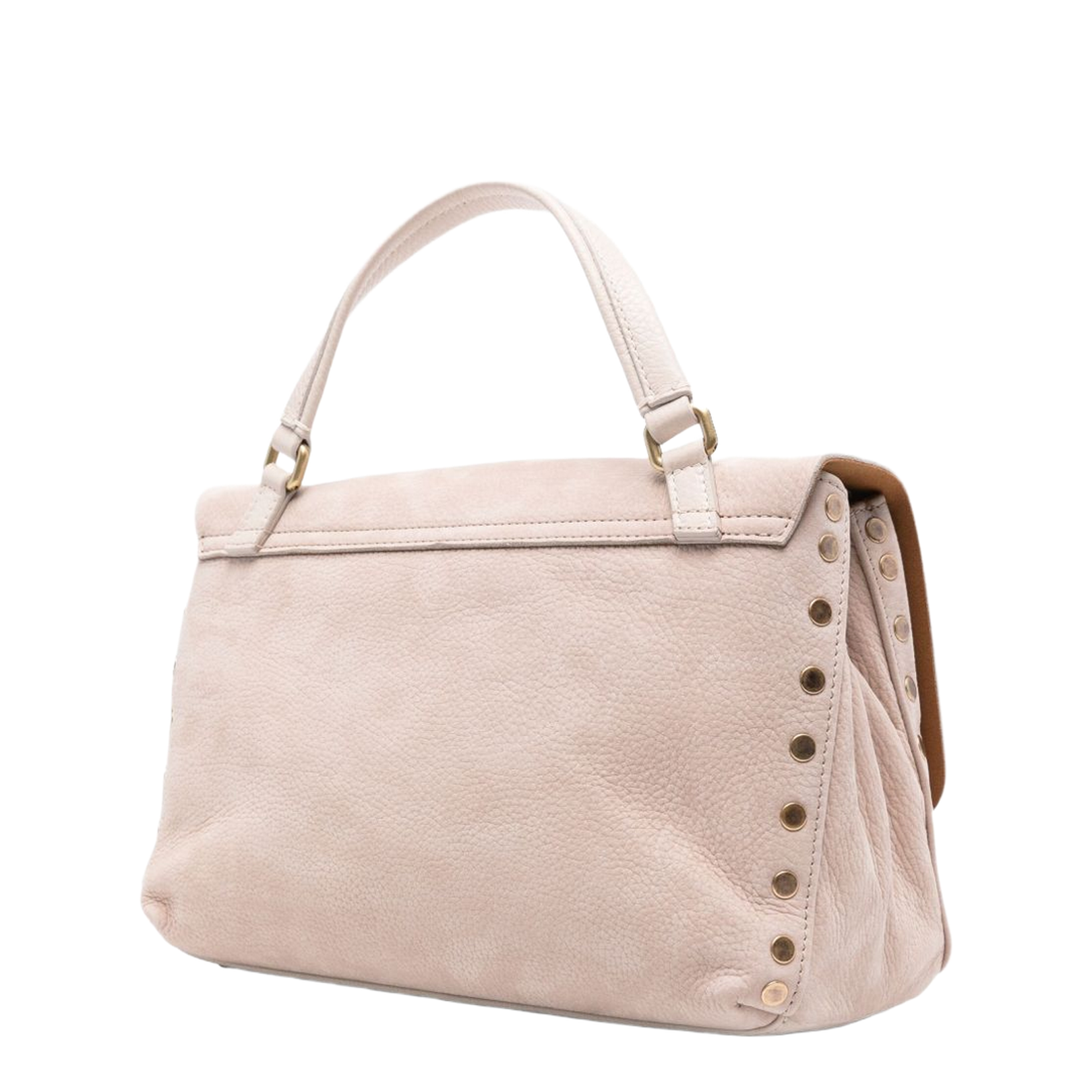 Silk & Nylon Postina Jones Baby Suede Leather Handbag - Image 3