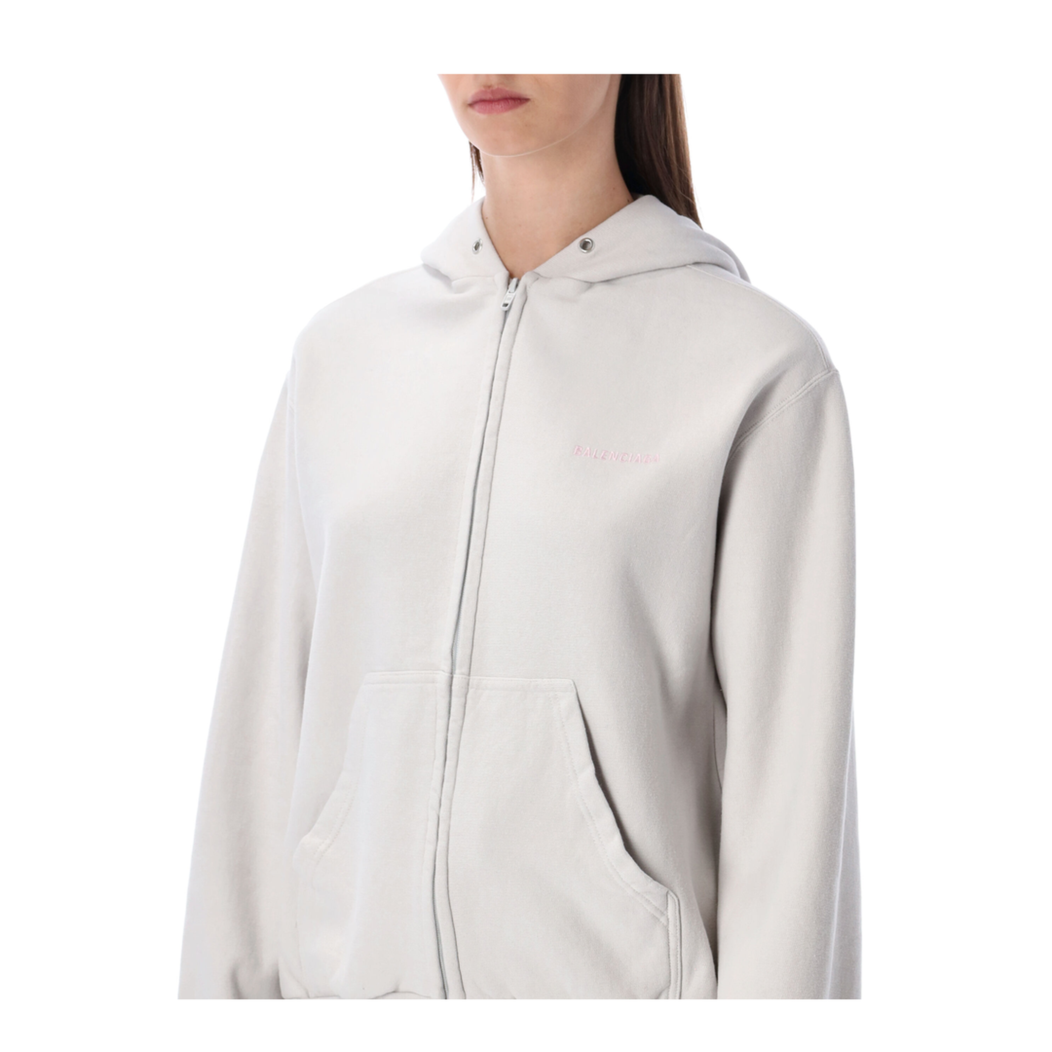 Logo Embroidery Hoodie - Image 3