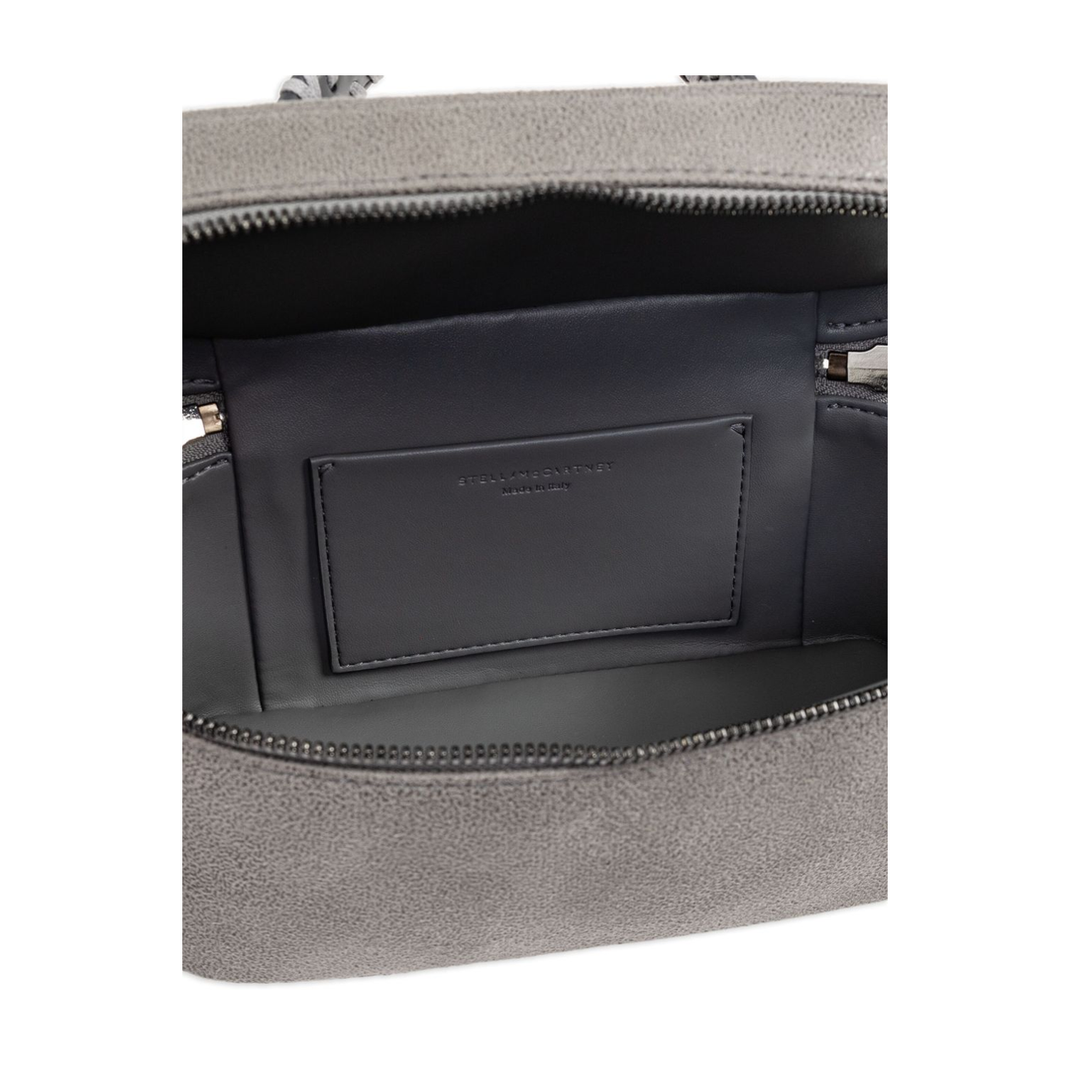 Falabella Medium Shaggy Deer Vanity Case - Ash Grey - Image 6