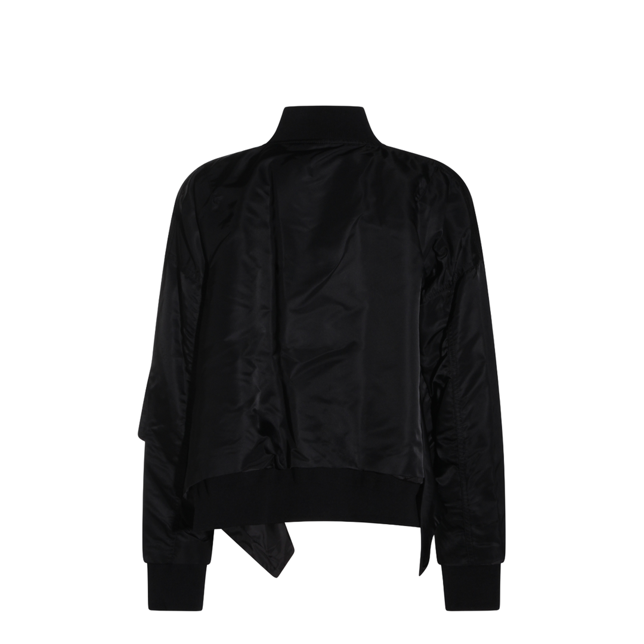Cropped Bomber Jacket - Image 3