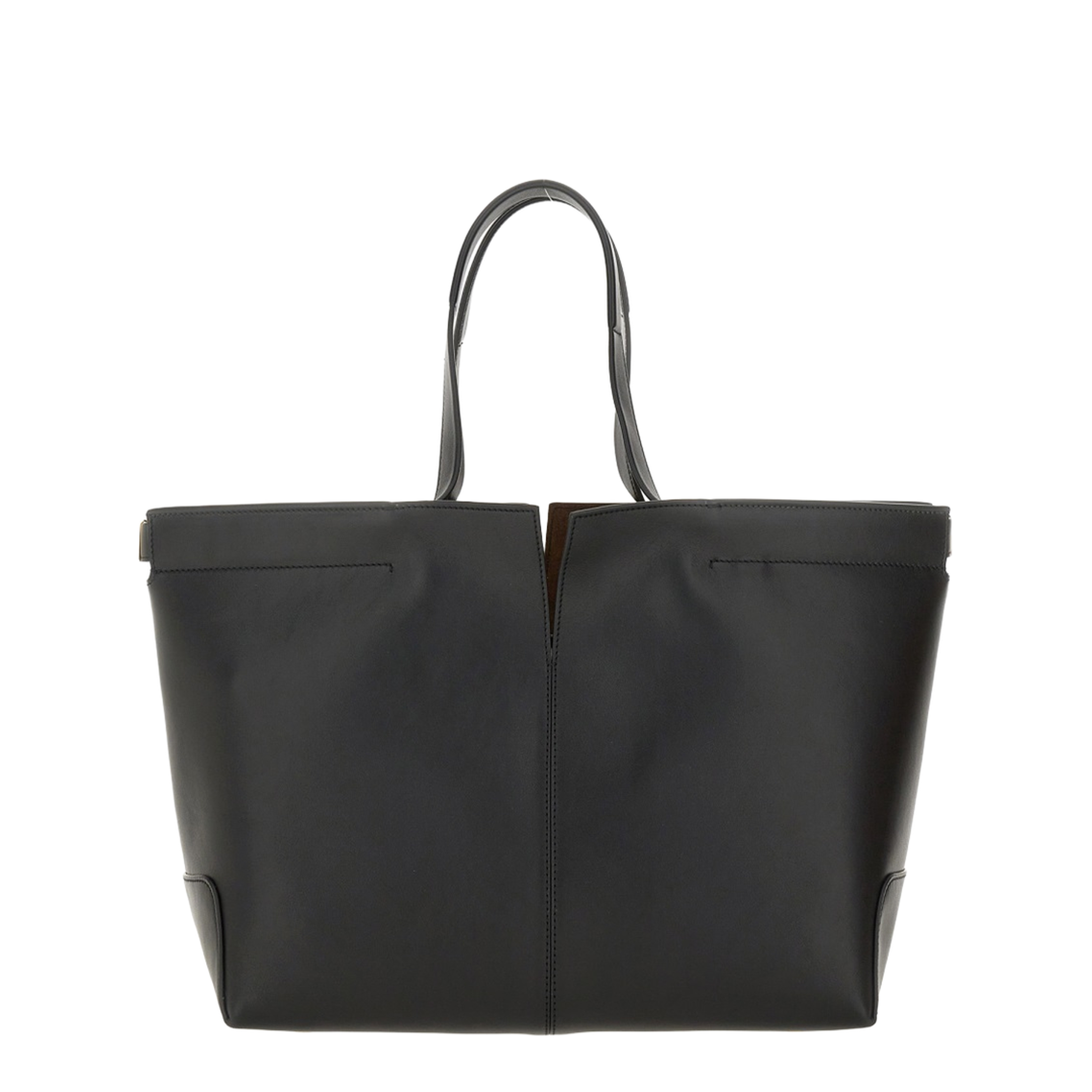 Di Bag Folio Calfskin Shopping Bag - Black - Image 2