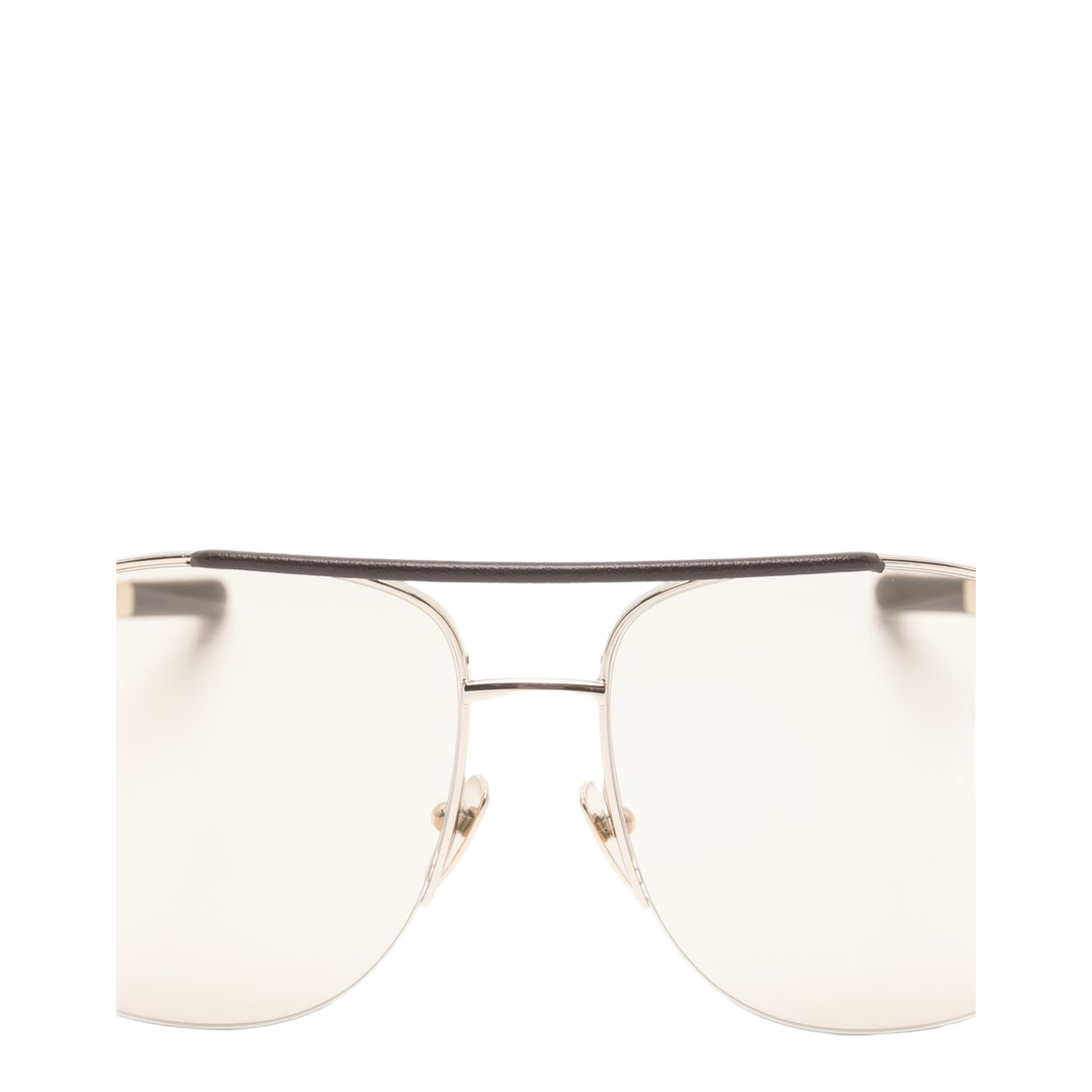 Navigator sunglasses in gold - Image 3