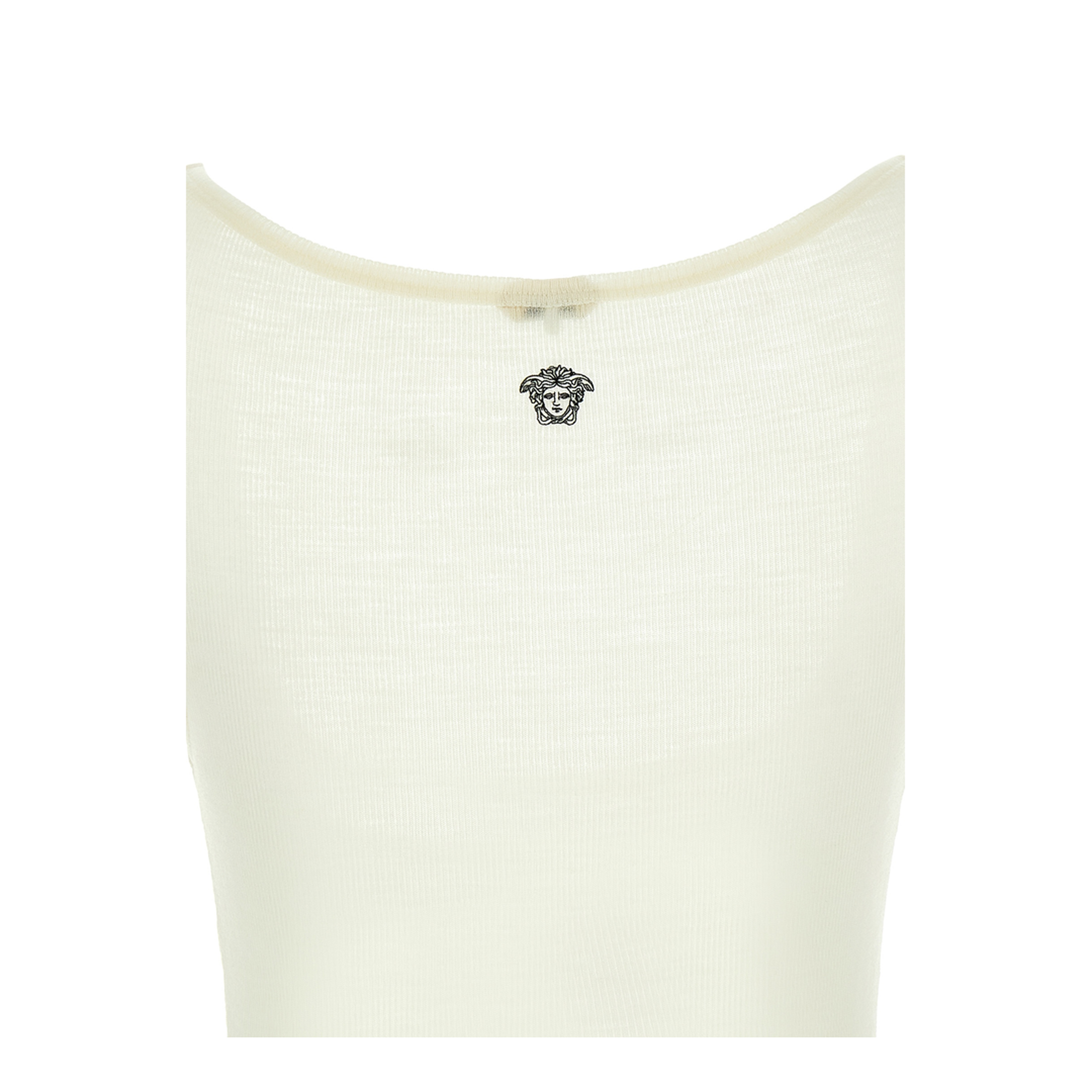 'La Medusa' Embroidery Top White - Image 4