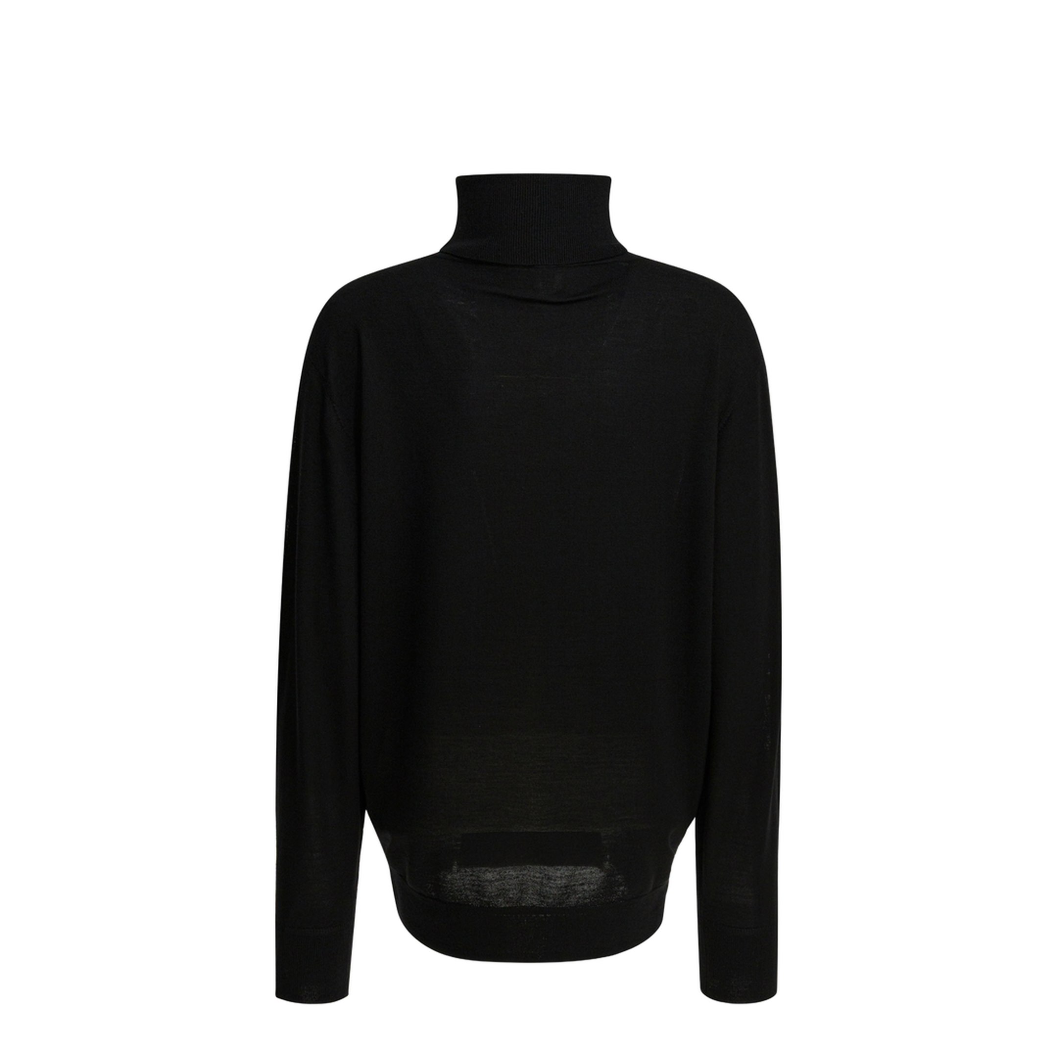 Merino Wool Turtleneck Sweater - Image 2