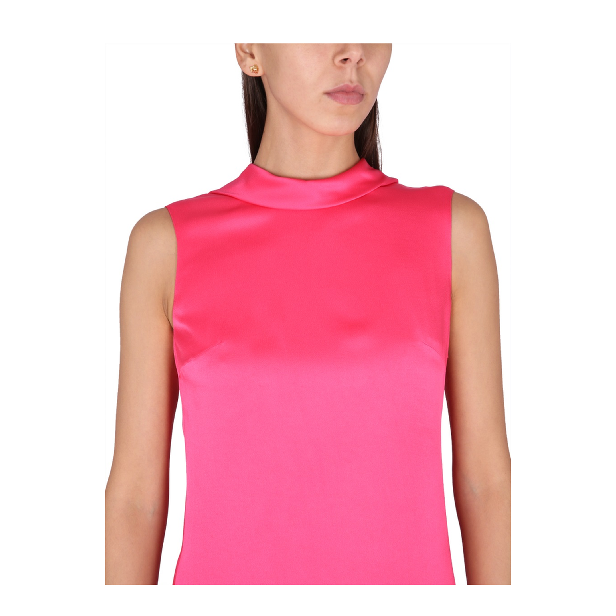 Long Dress With Ring Neckline - Image 4